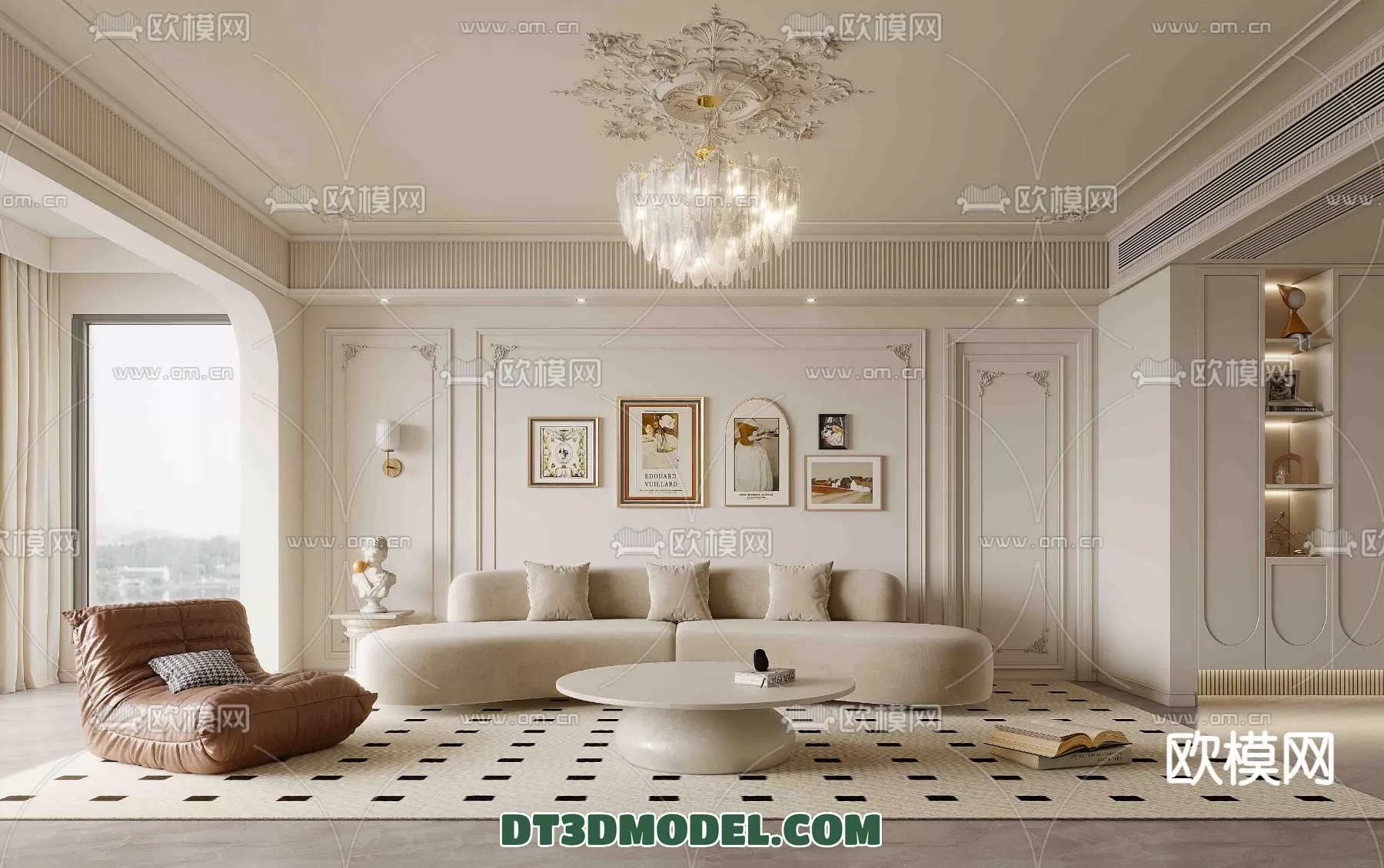 LIVING ROOM - EUROPEAN STYLE - 6256