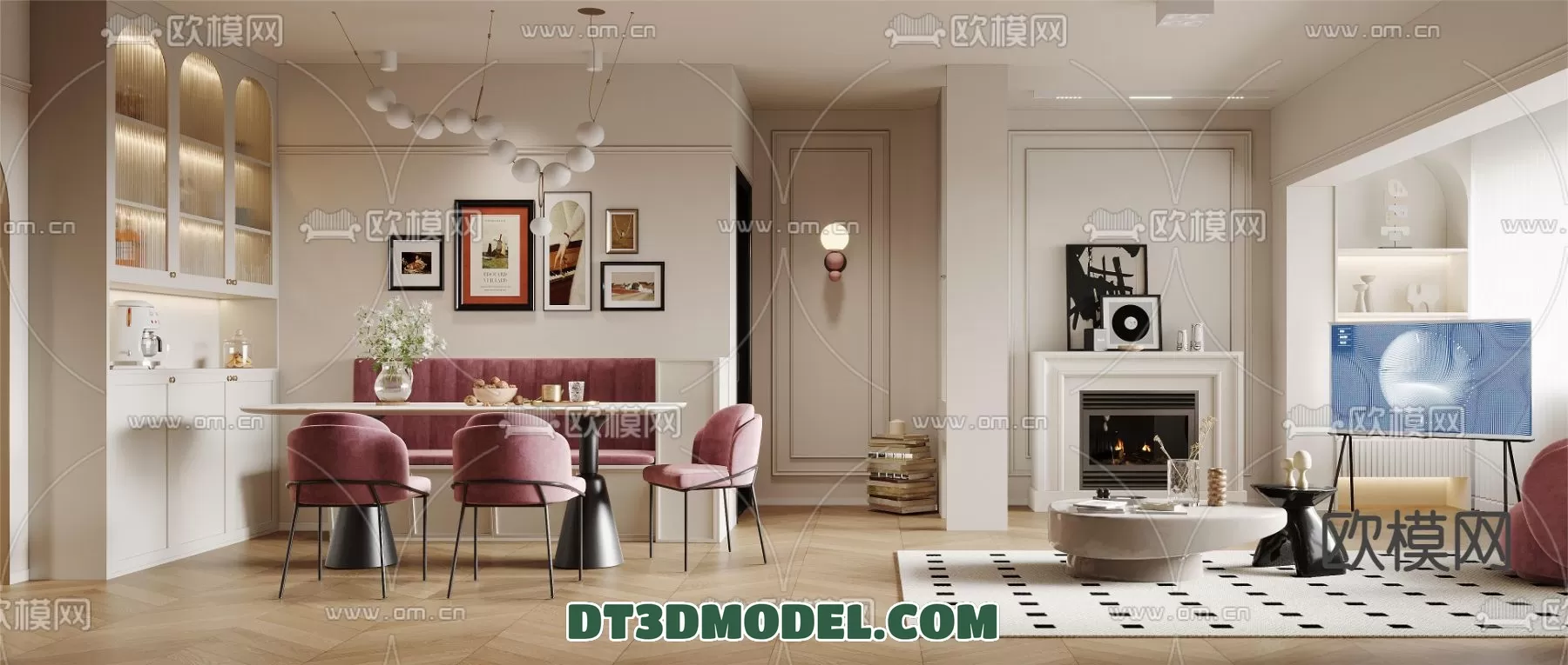 LIVING ROOM - EUROPEAN STYLE - 6257