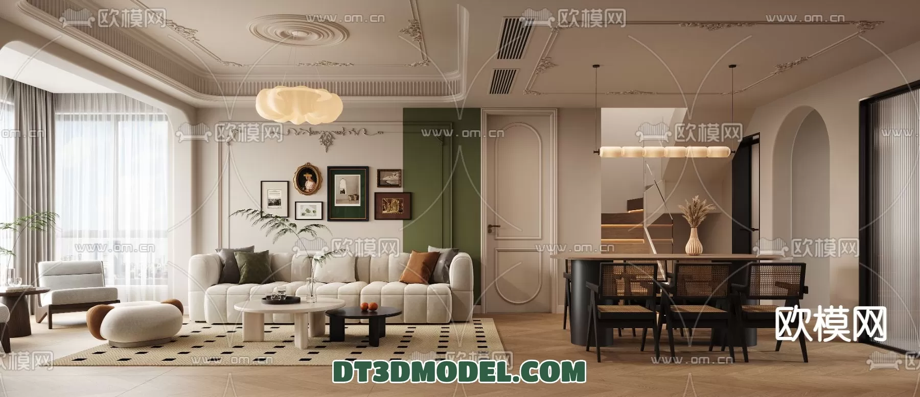 LIVING ROOM - EUROPEAN STYLE - 6264