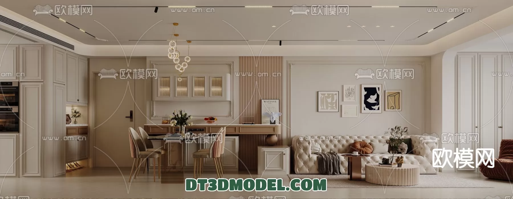 LIVING ROOM - EUROPEAN STYLE - 6266