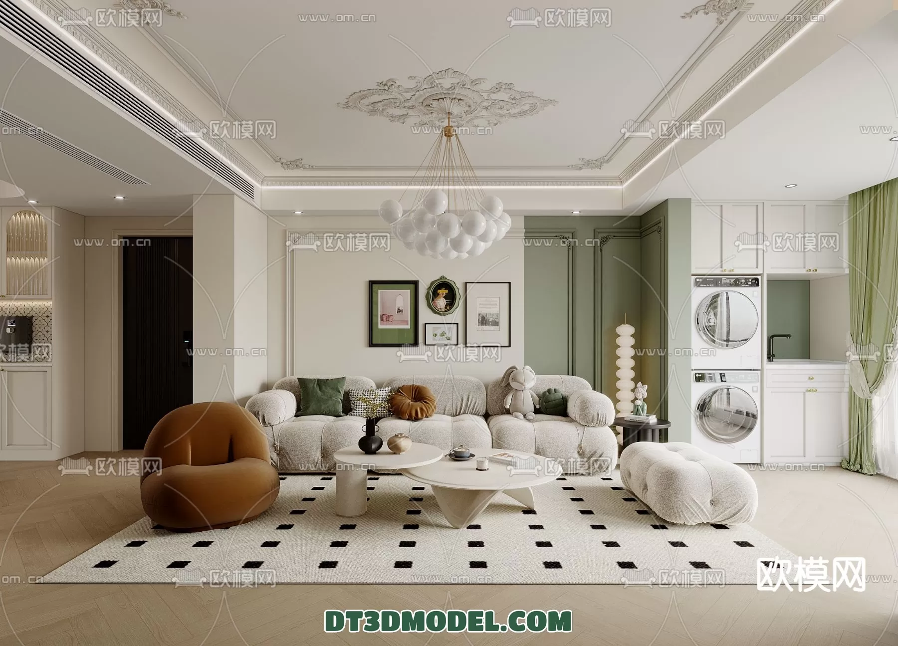 LIVING ROOM - EUROPEAN STYLE - 6267