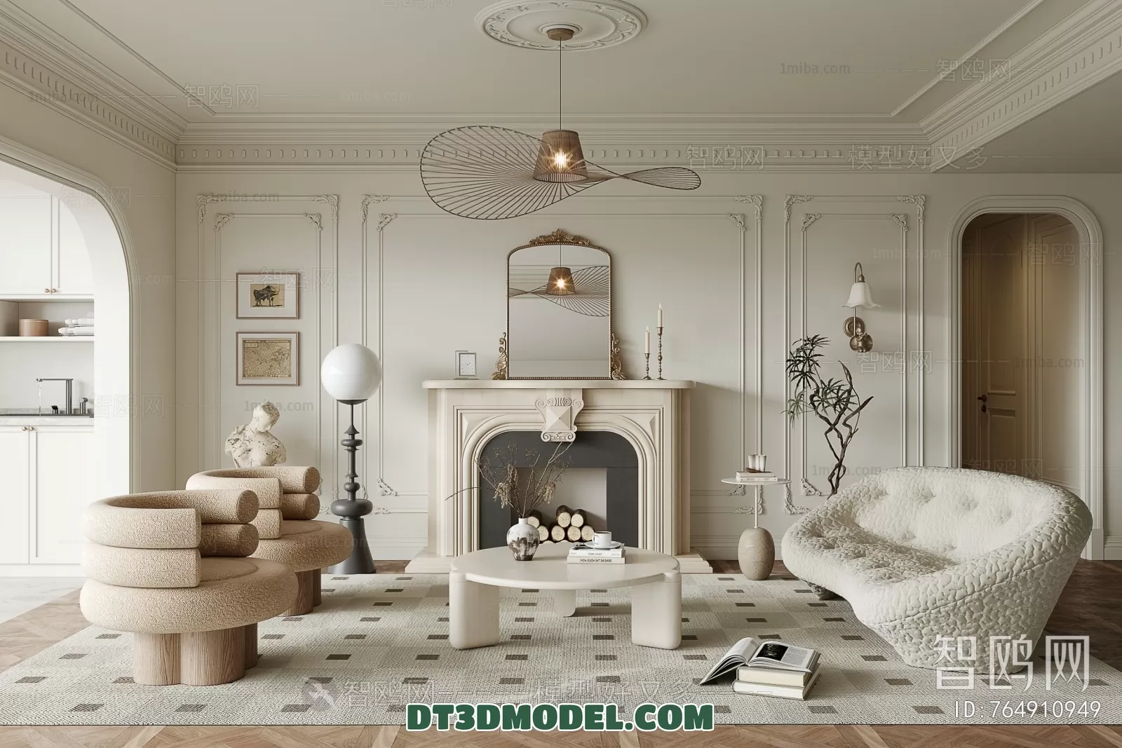 LIVING ROOM - EUROPEAN STYLE - 6268