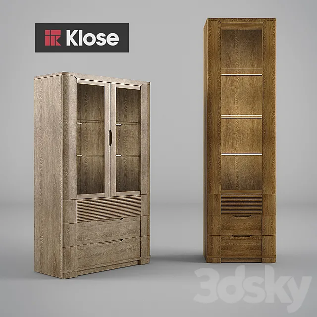 Living Room Furniture Collection Klose Oleo 3D Model
