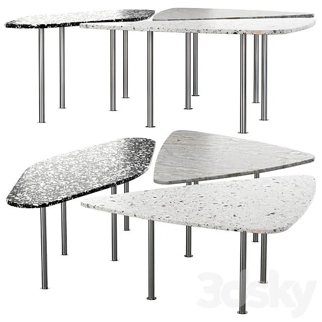Living room marble tables _ Shaped coffee tables Free Download