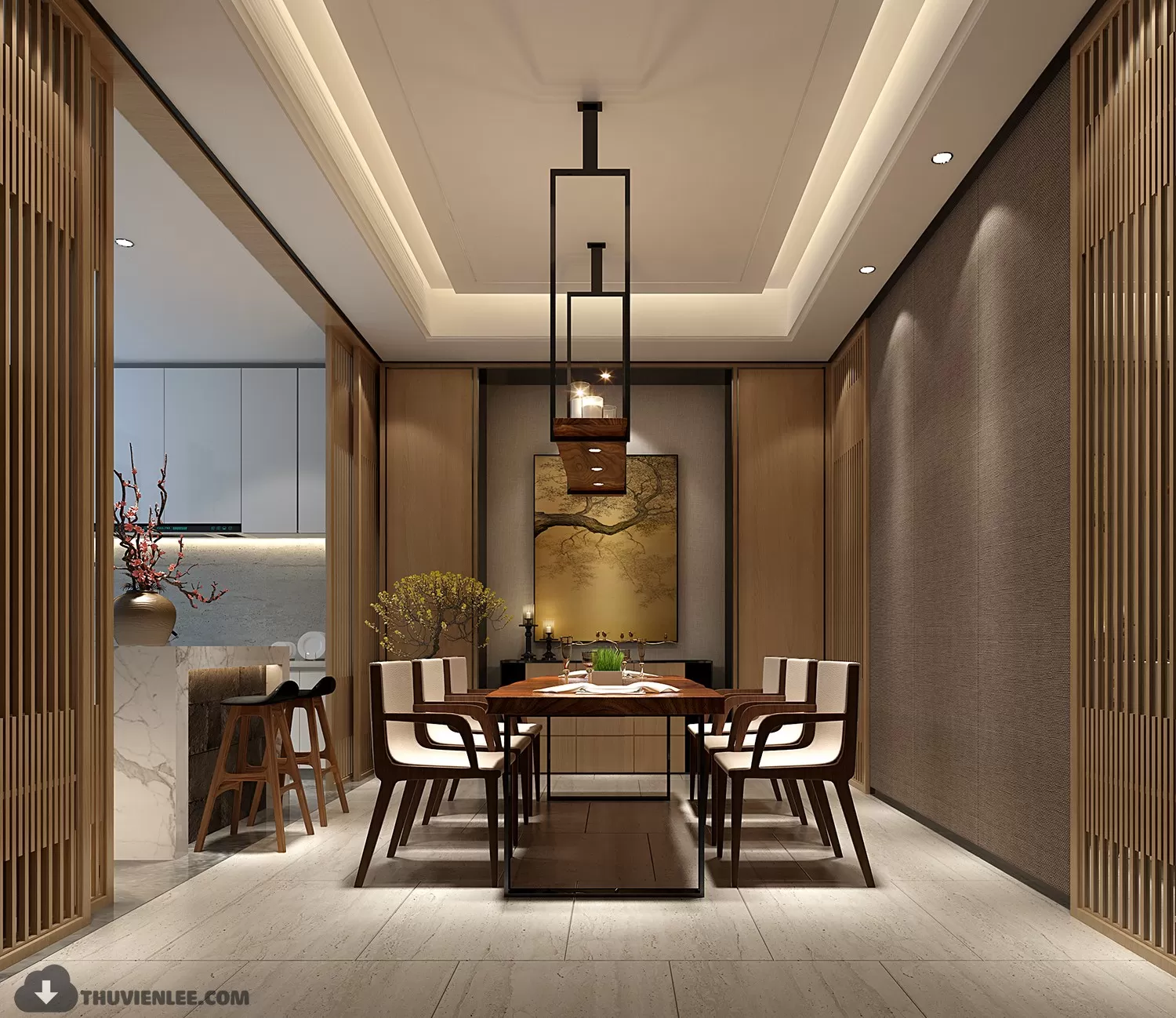 LIVING ROOM - MODERN STYLE - 3D MODELS