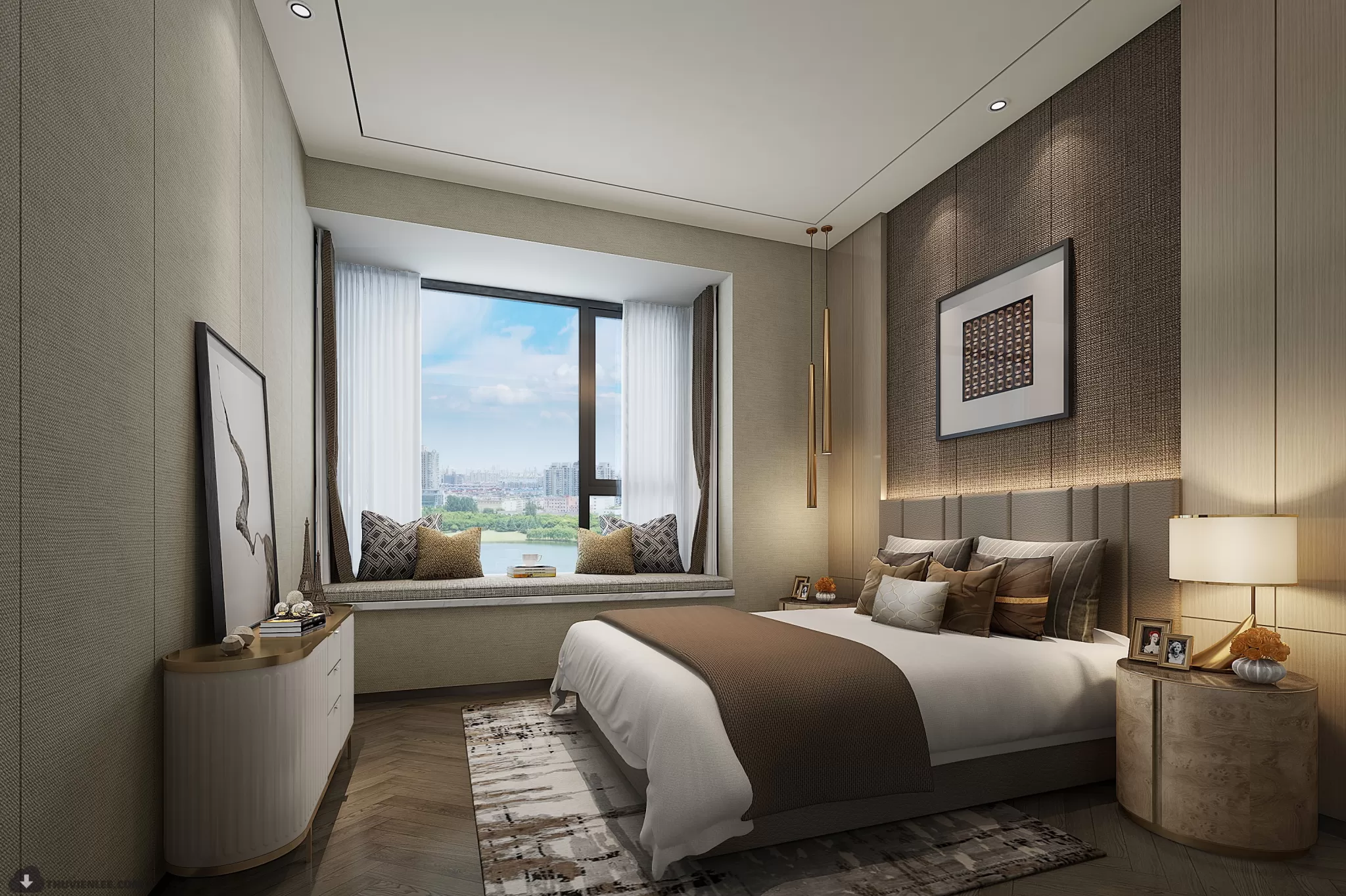 LIVING ROOM - MODERN STYLE - 3D MODELS