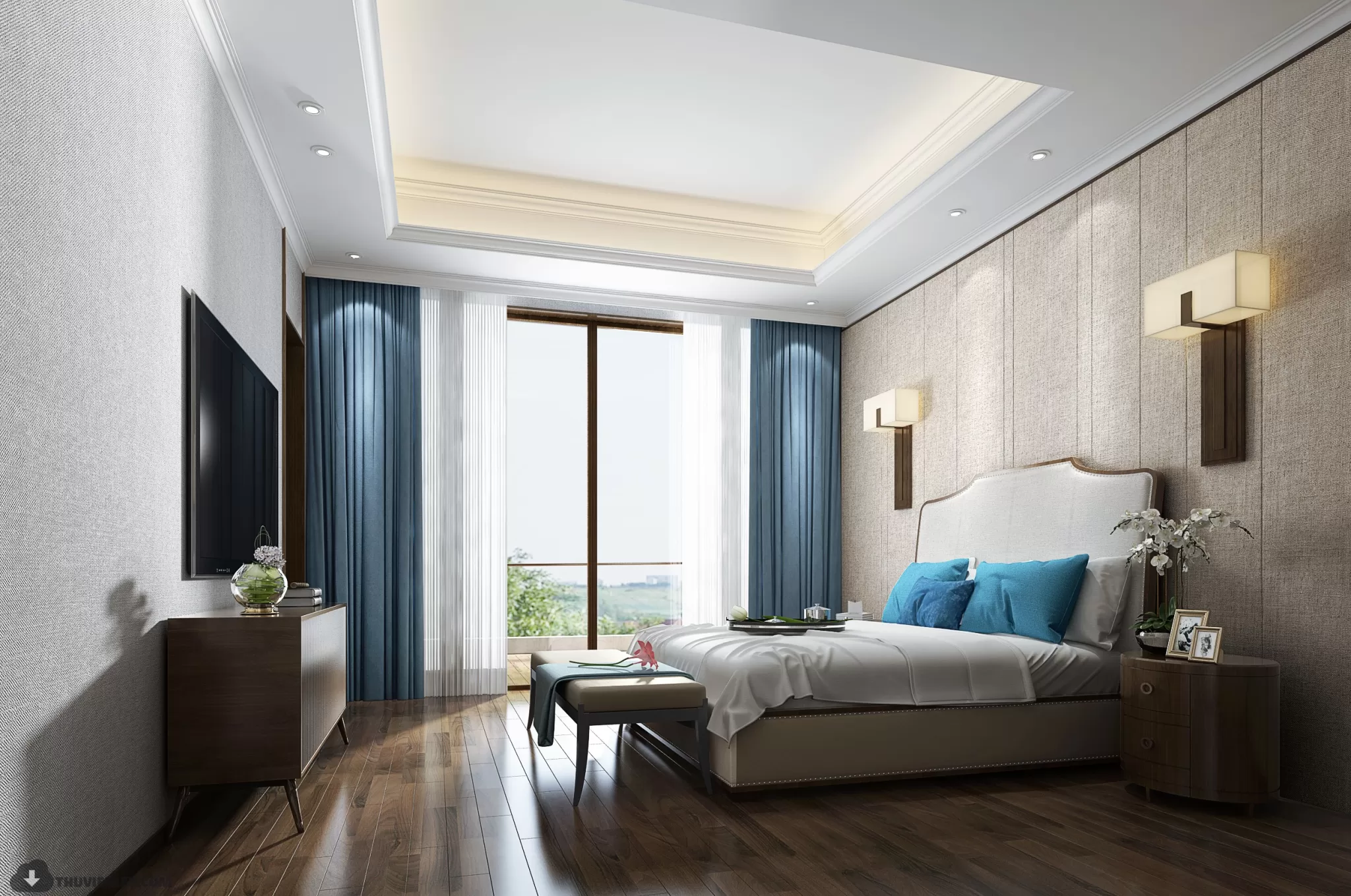 LIVING ROOM - MODERN STYLE - 3D MODELS