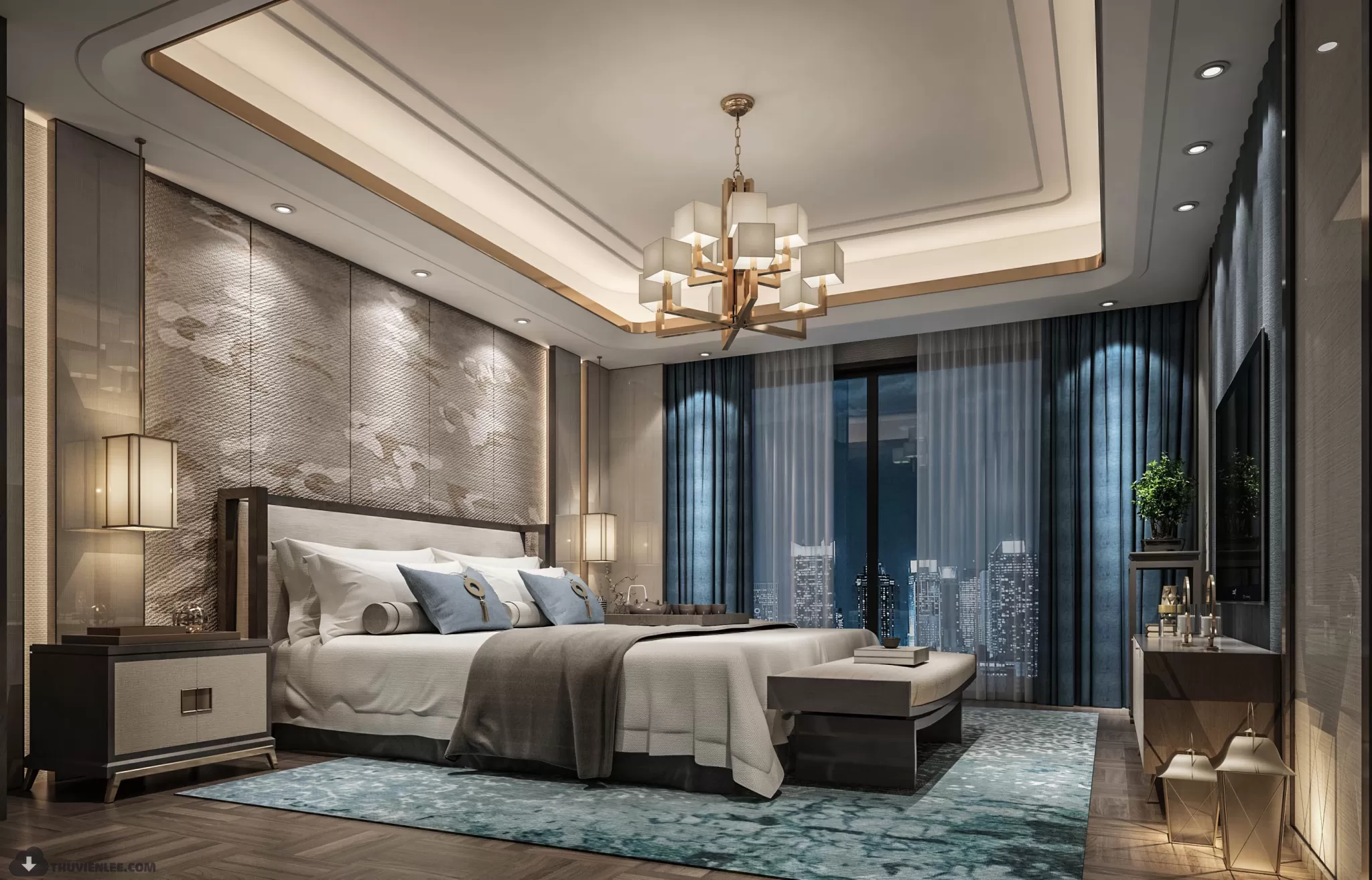 LIVING ROOM - MODERN STYLE - 3D MODELS