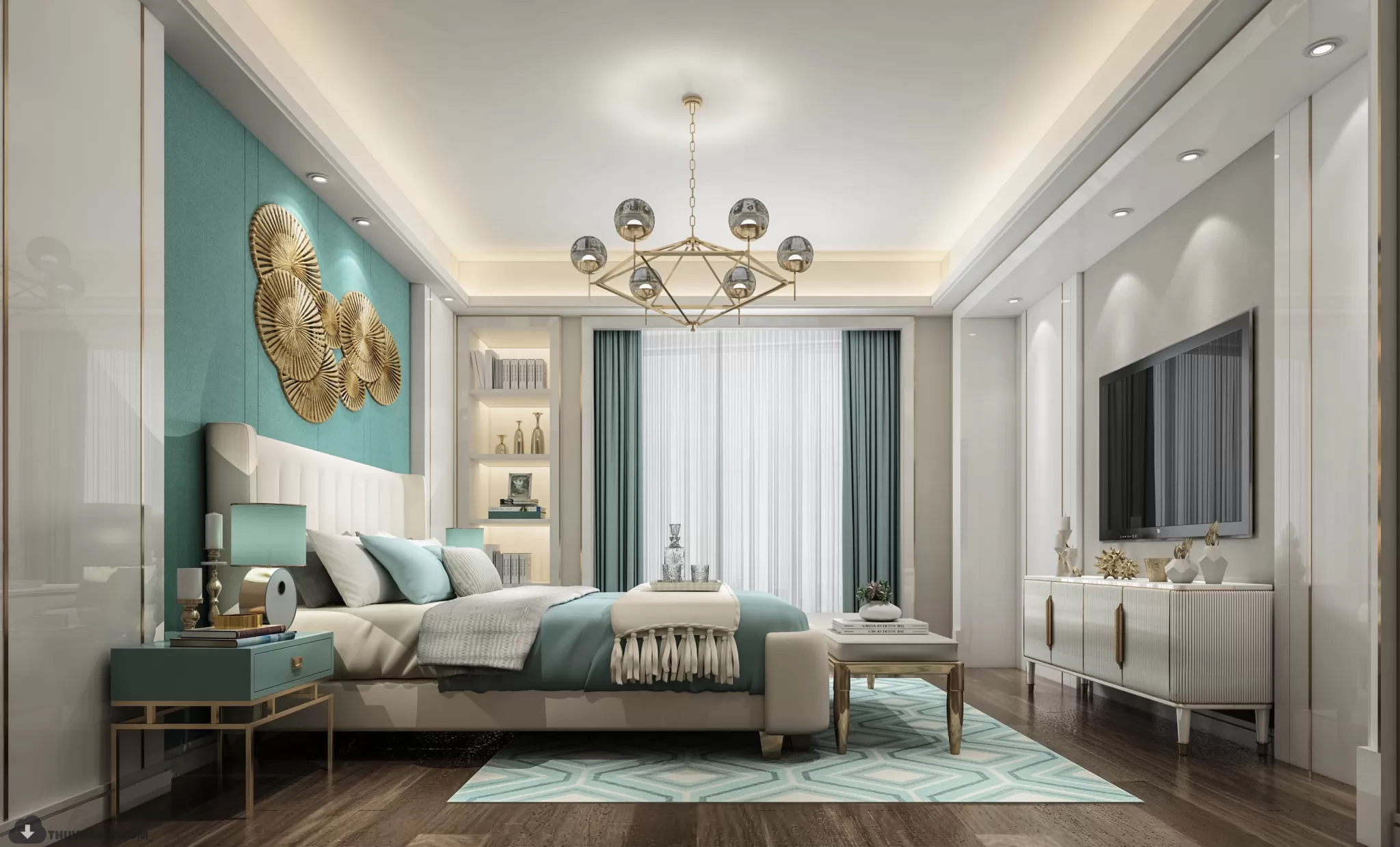 LIVING ROOM - MODERN STYLE - 3D MODELS