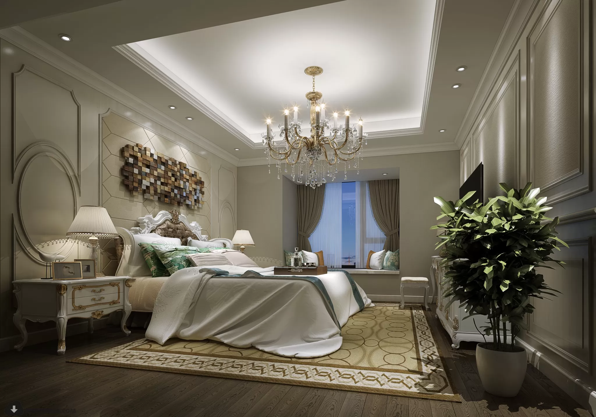 LIVING ROOM - MODERN STYLE - 3D MODELS