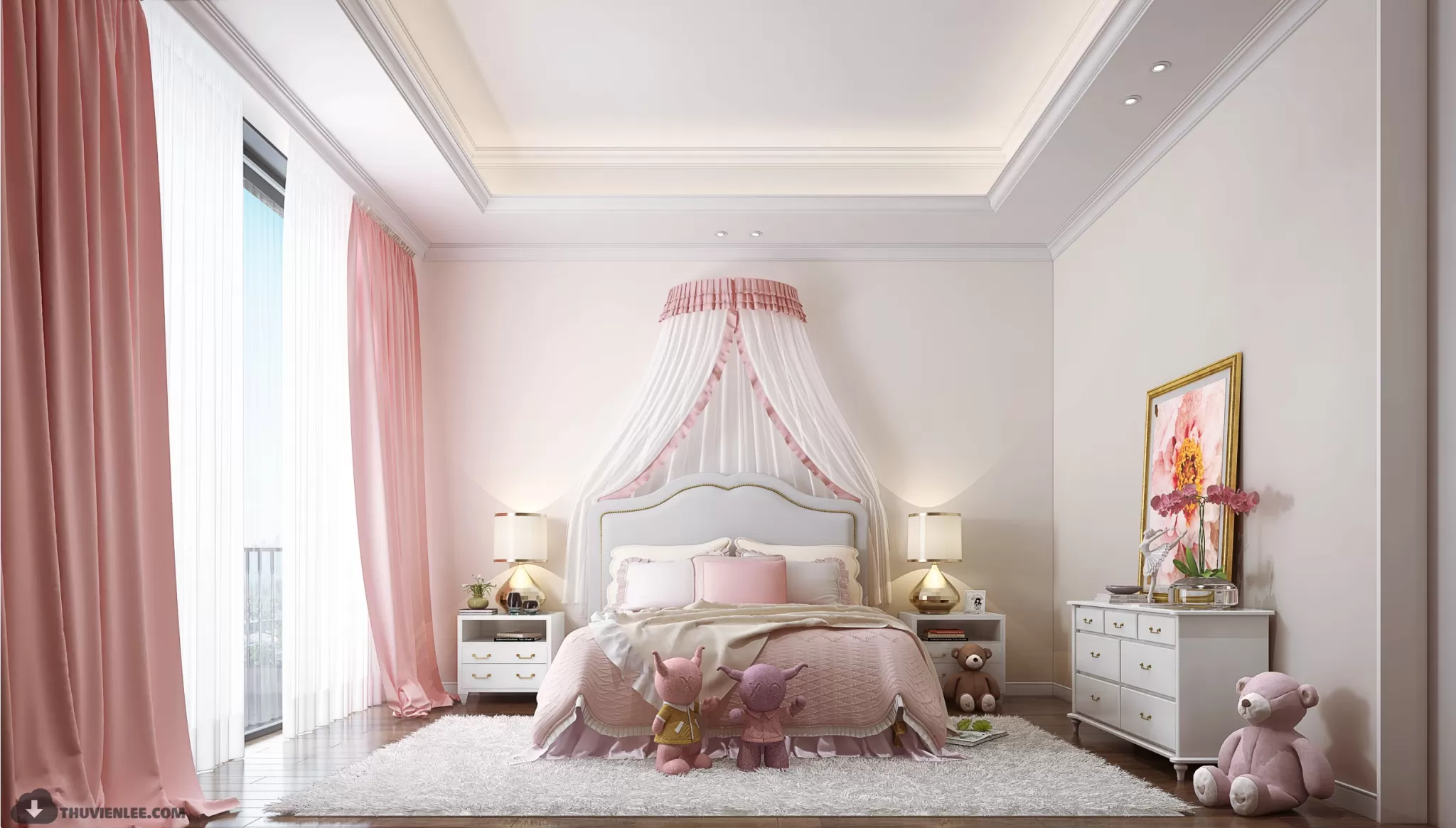 LIVING ROOM - MODERN STYLE - 3D MODELS