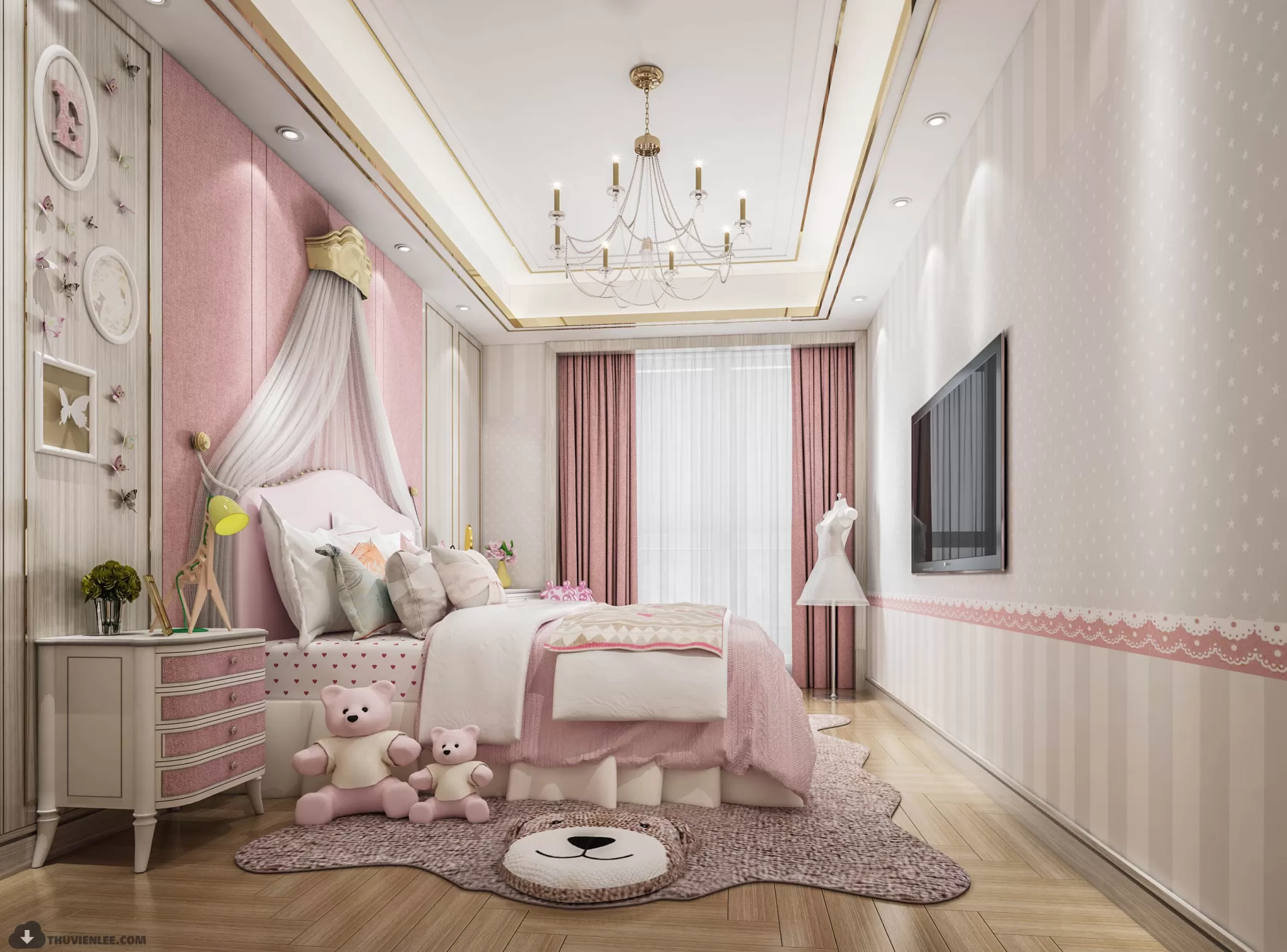 LIVING ROOM - MODERN STYLE - 3D MODELS