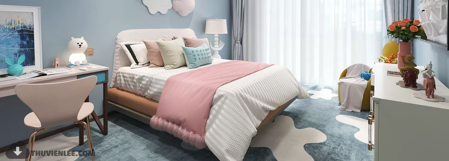 LIVING ROOM - MODERN STYLE - 3D MODELS