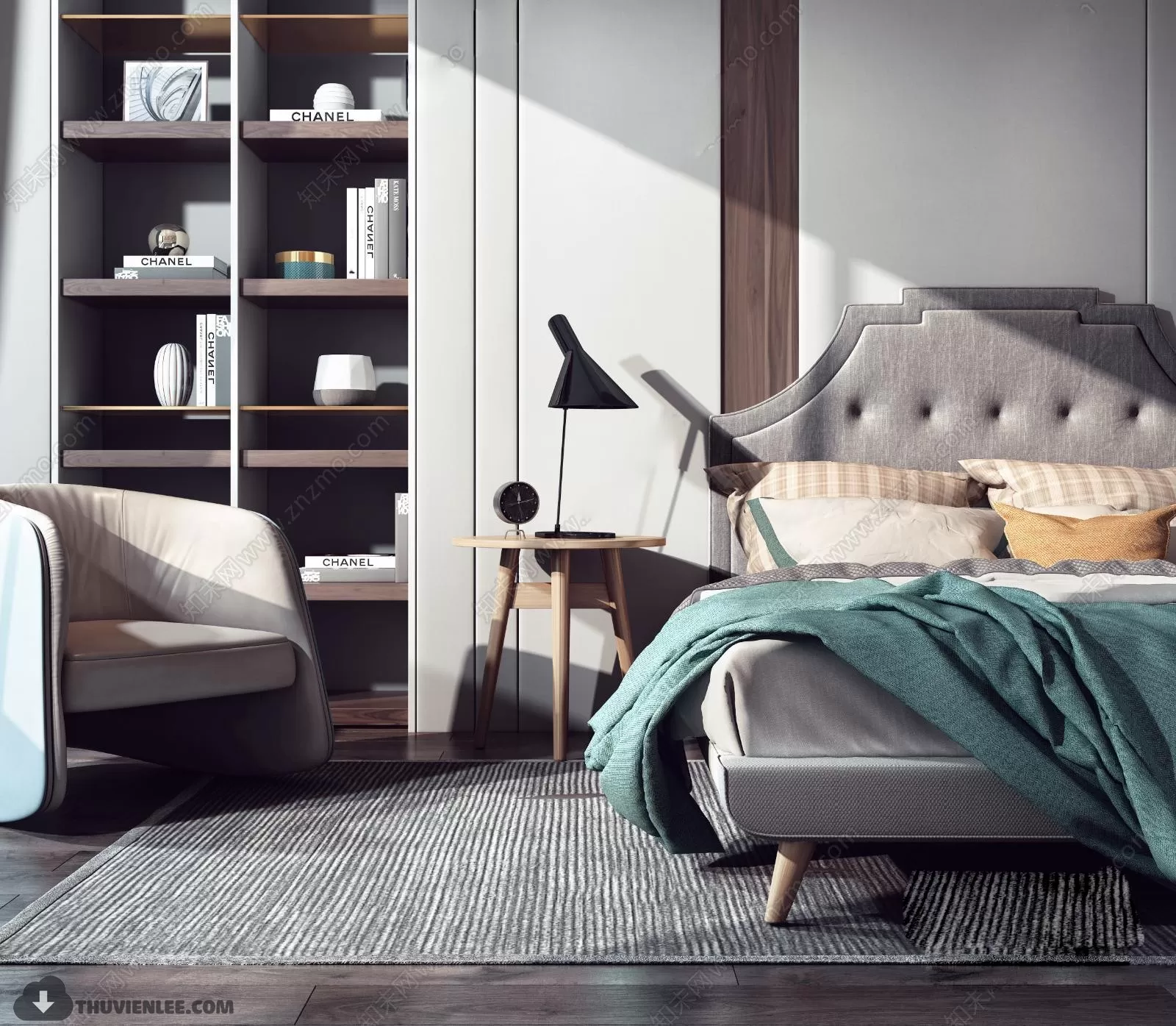 LIVING ROOM - MODERN STYLE - 3D MODELS