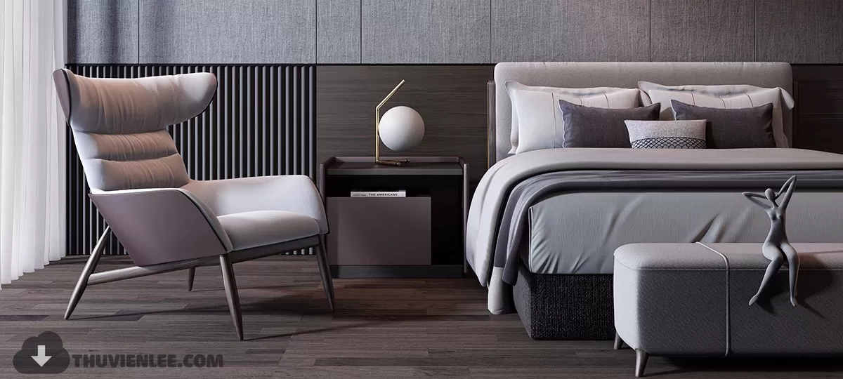 LIVING ROOM - MODERN STYLE - 3D MODELS