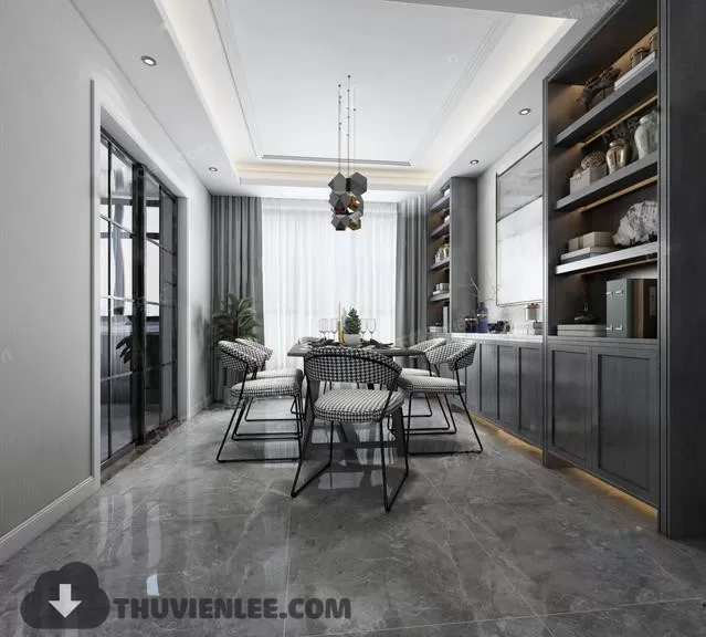 LIVING ROOM - MODERN STYLE - 3D MODELS