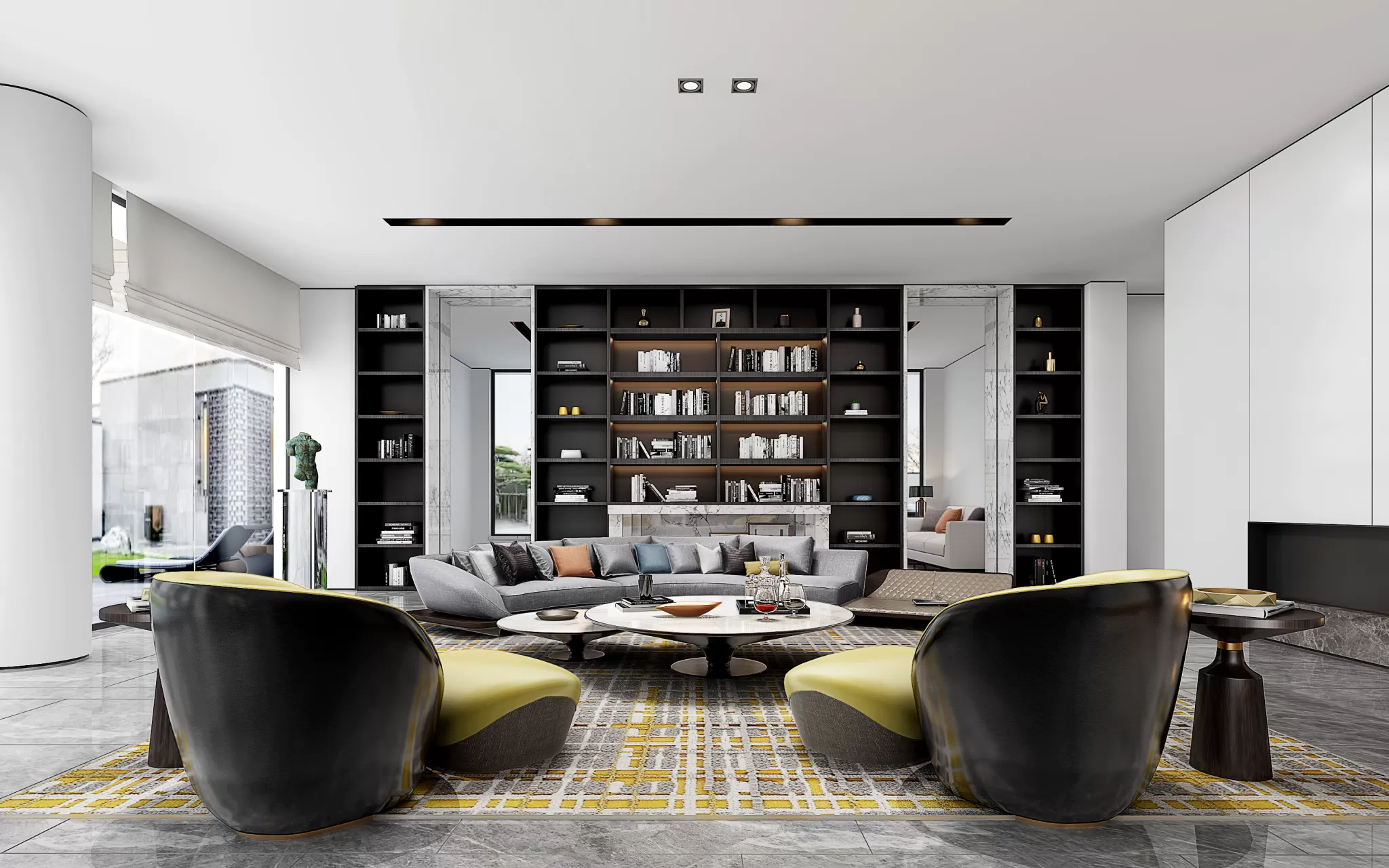 LIVING ROOM - MODERN STYLE - 488