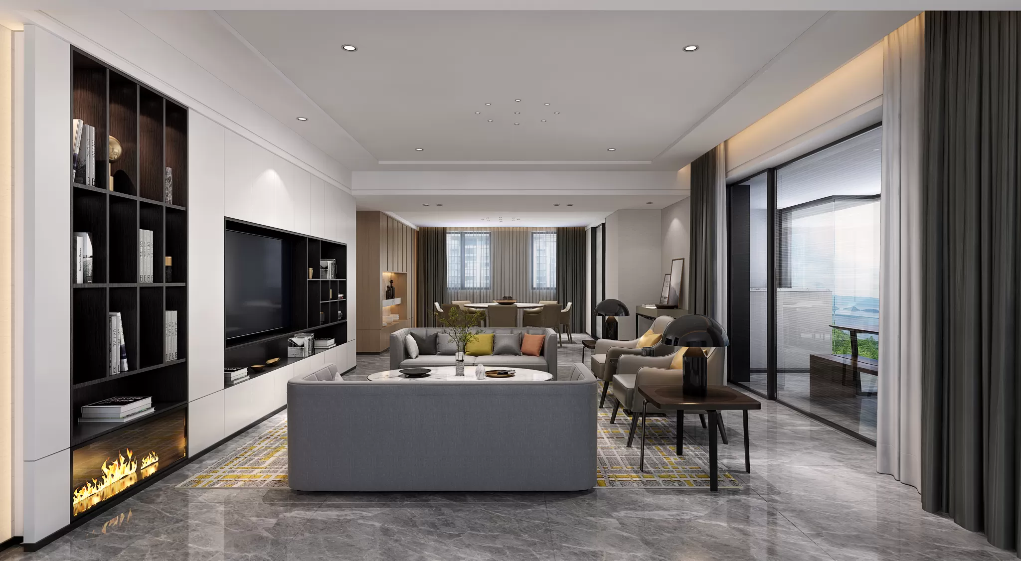 LIVING ROOM - MODERN STYLE - 501