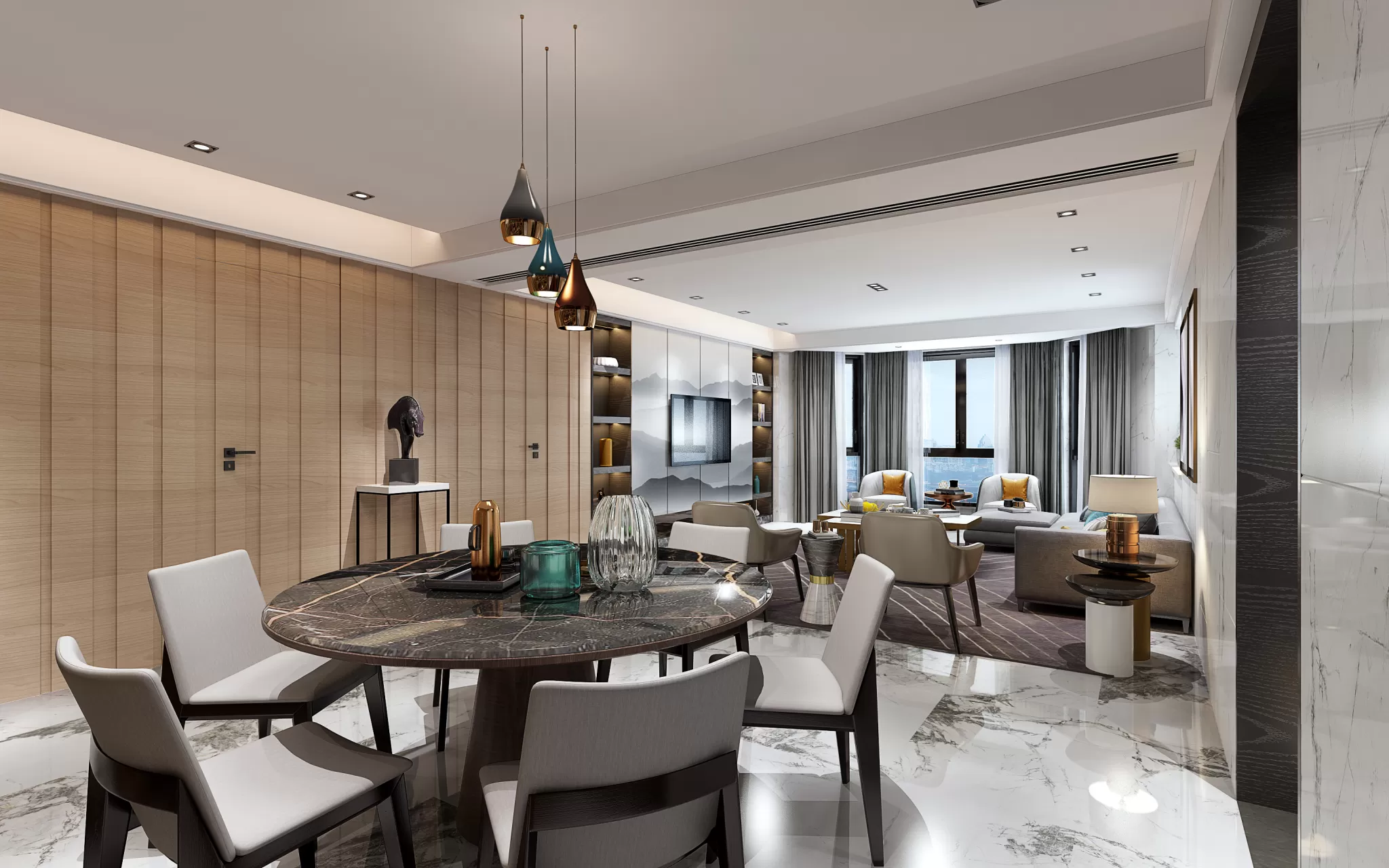 LIVING ROOM - MODERN STYLE - 512