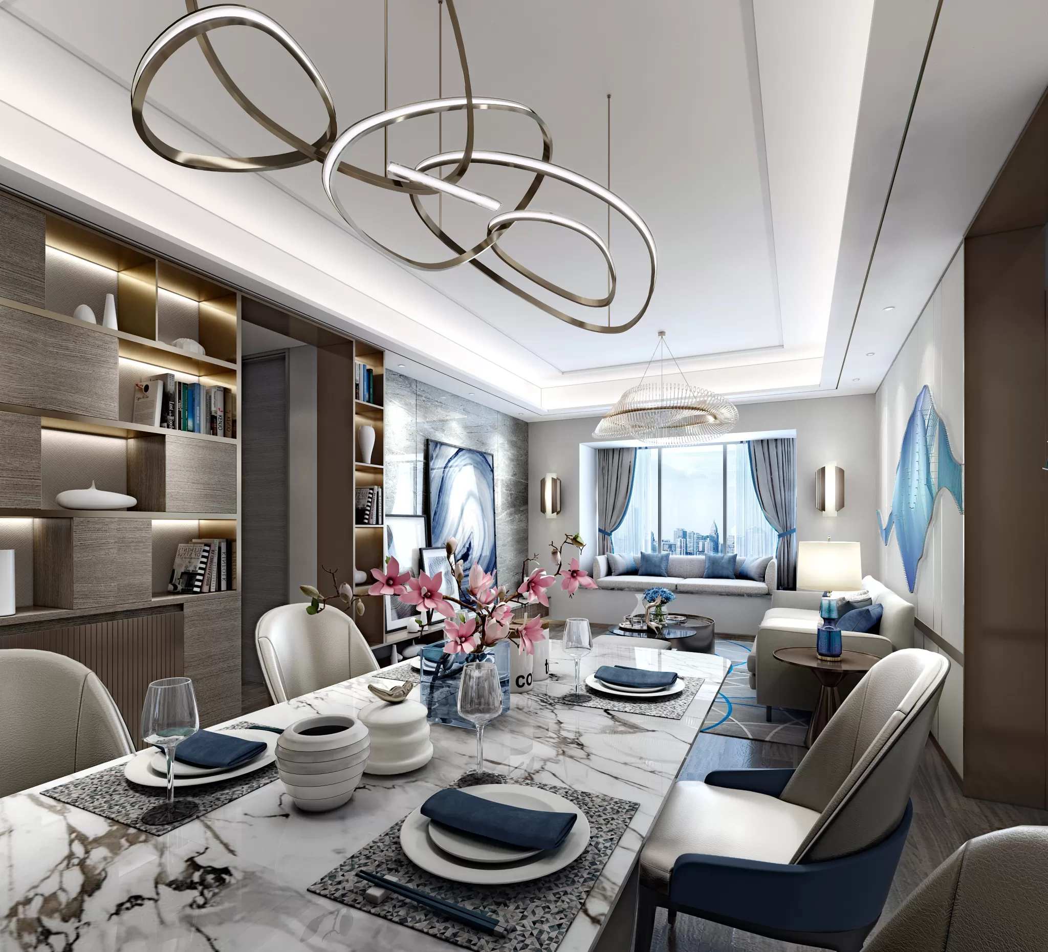 LIVING ROOM - MODERN STYLE - 514