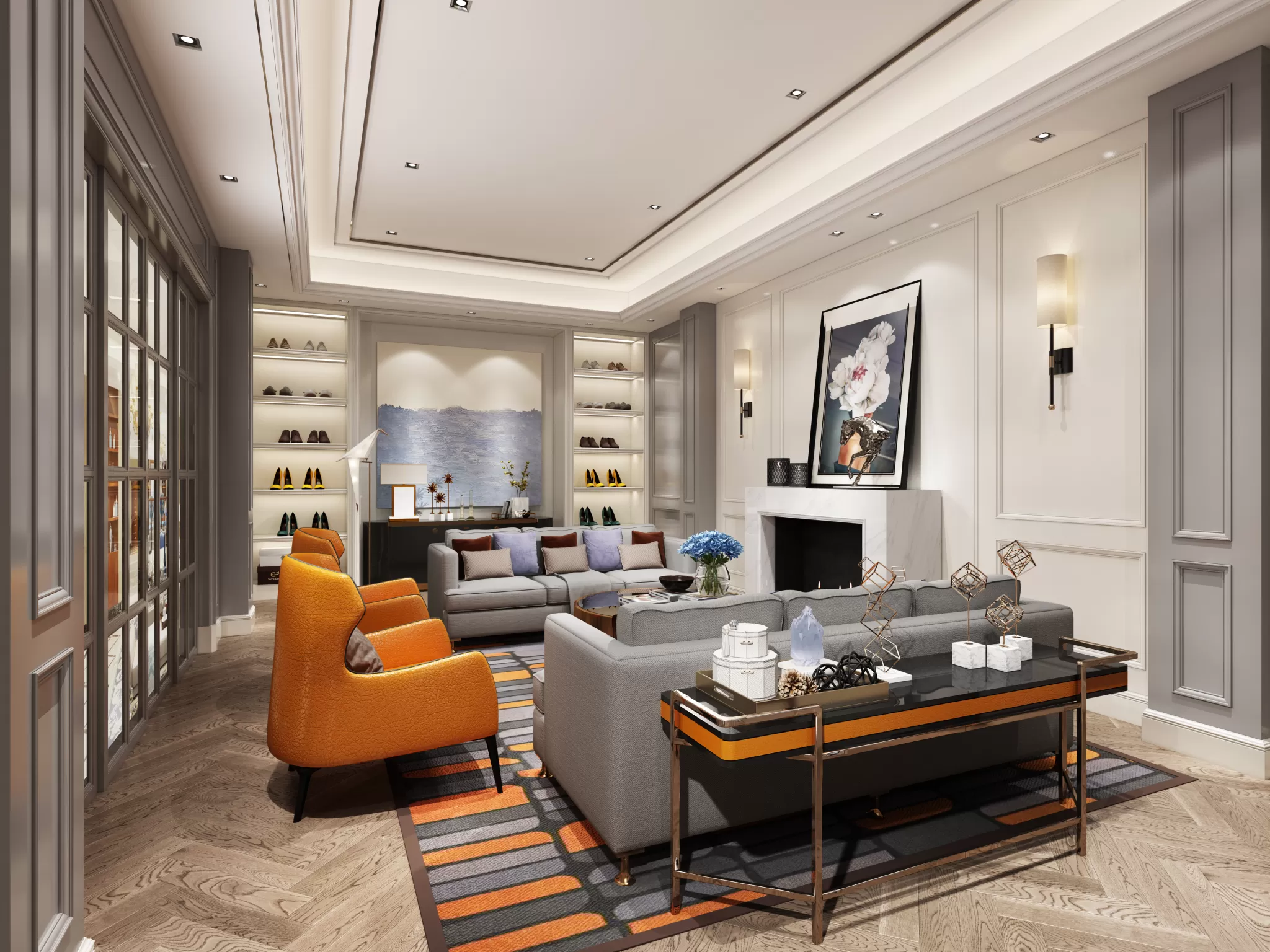 LIVING ROOM - MODERN STYLE - 517