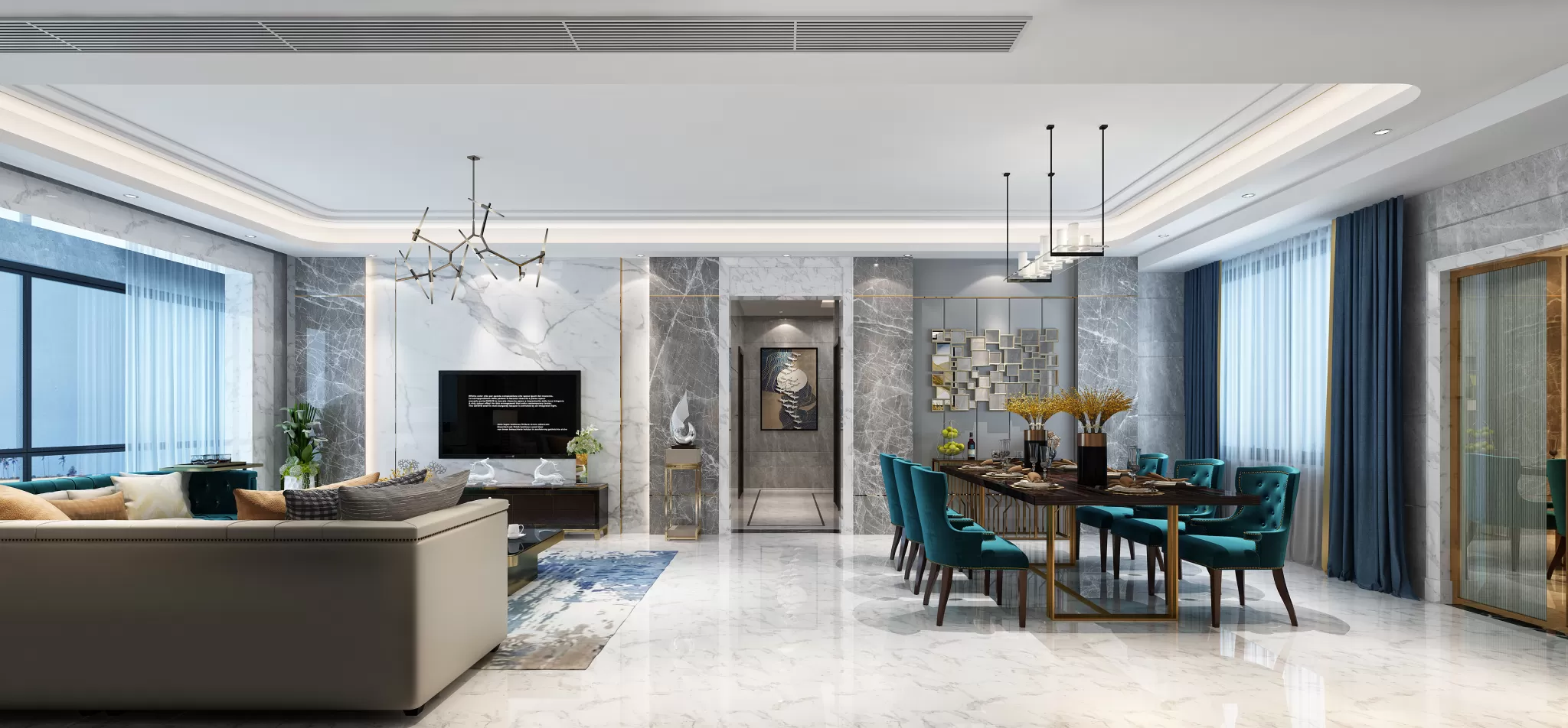 LIVING ROOM - MODERN STYLE - 531