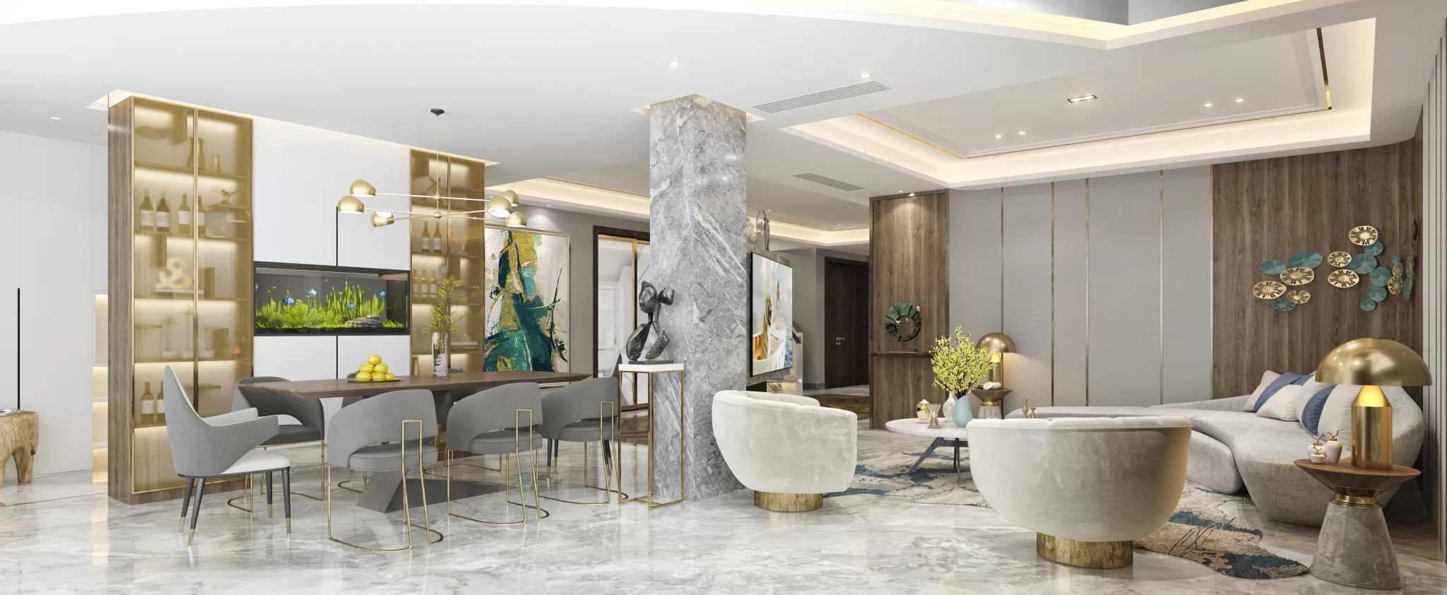 LIVING ROOM - MODERN STYLE - 549