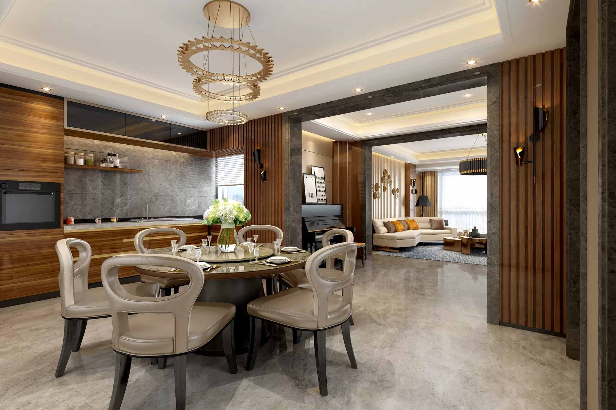 LIVING ROOM - MODERN STYLE - 556