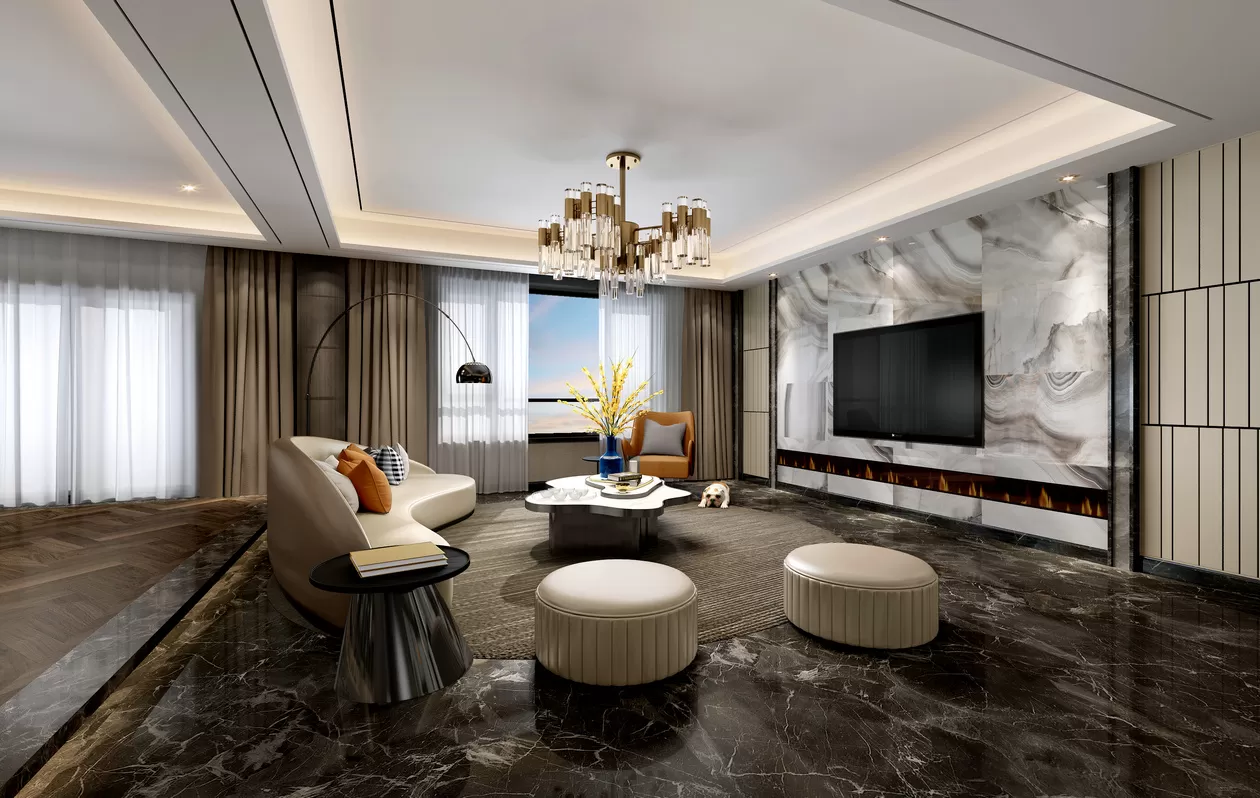 LIVING ROOM - MODERN STYLE - 560