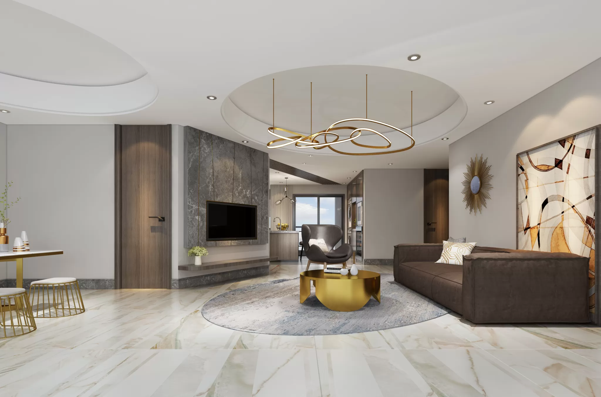 LIVING ROOM - MODERN STYLE - 569