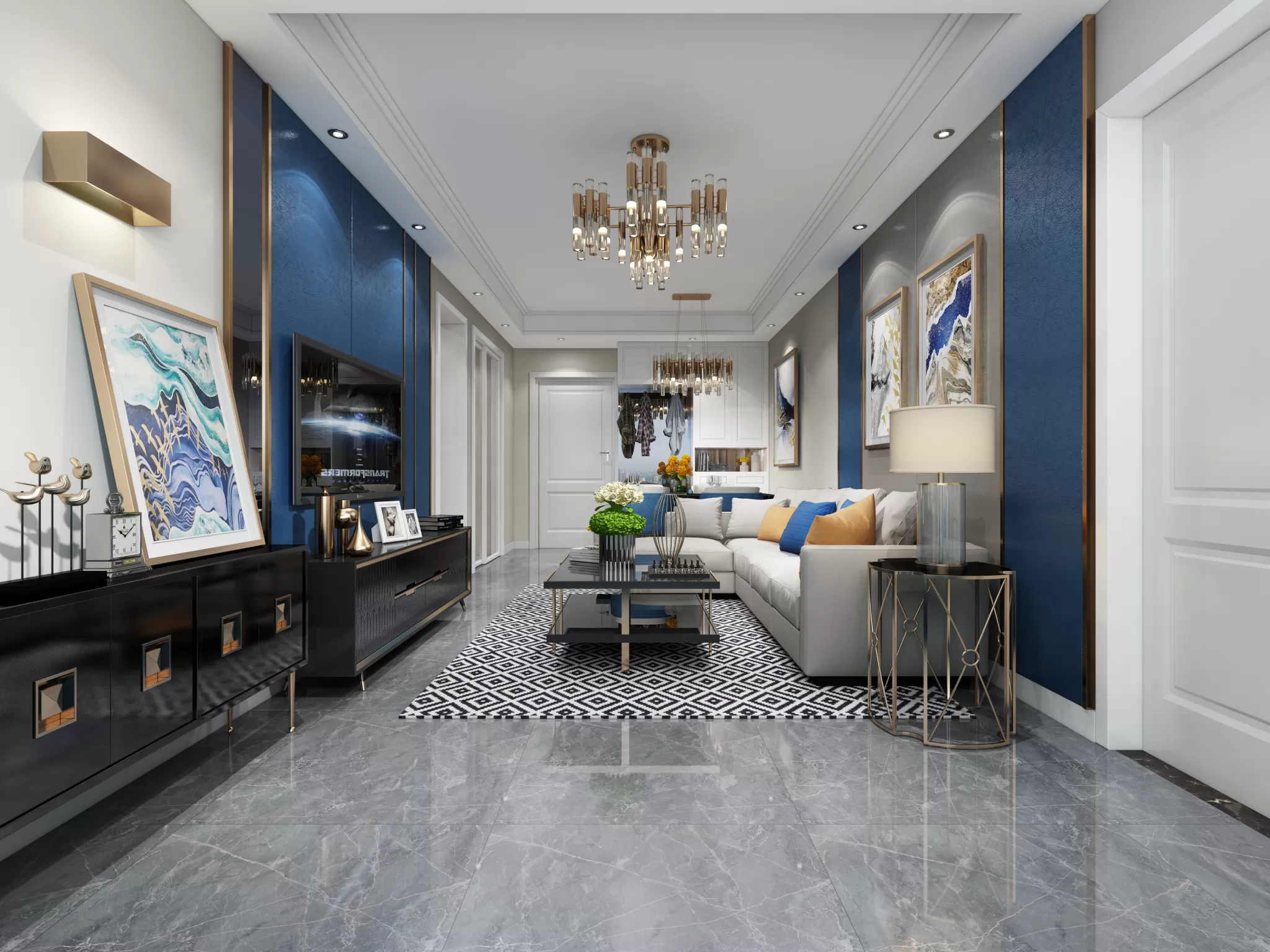 LIVING ROOM - MODERN STYLE - 570