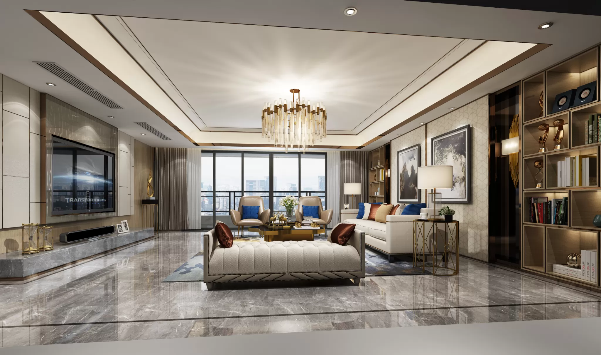 LIVING ROOM - MODERN STYLE - 571