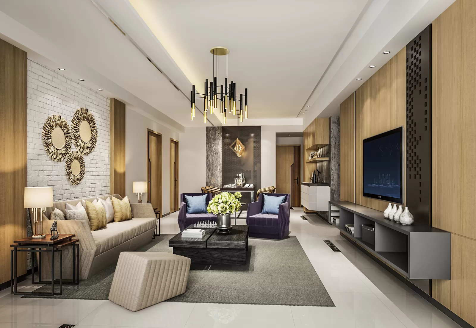 LIVING ROOM - MODERN STYLE - 580