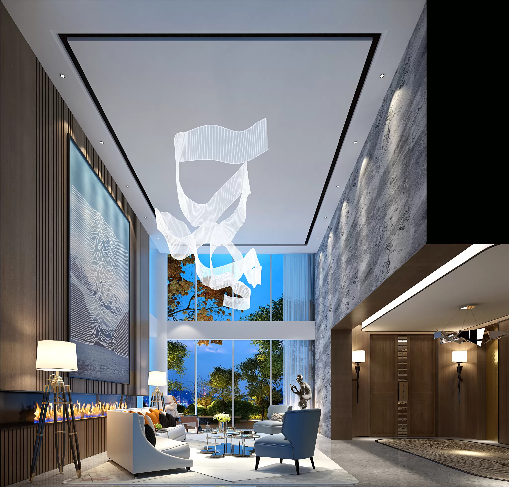 LIVING ROOM - MODERN STYLE - 594