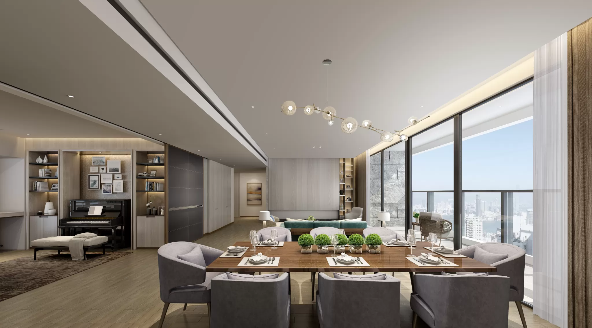 LIVING ROOM - MODERN STYLE - 600