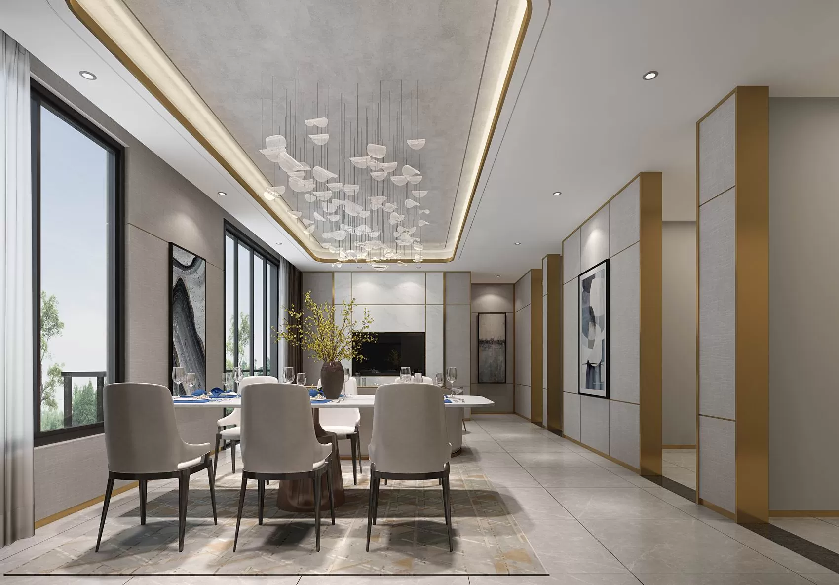 LIVING ROOM - MODERN STYLE - 618