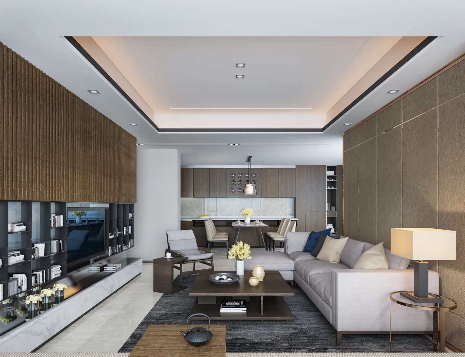 LIVING ROOM - MODERN STYLE - 634