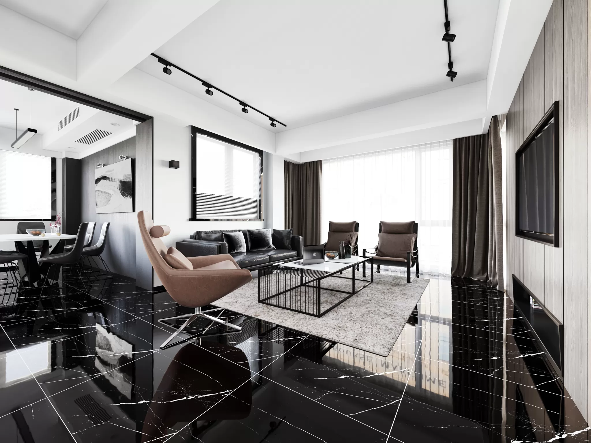 LIVING ROOM - MODERN STYLE - 651