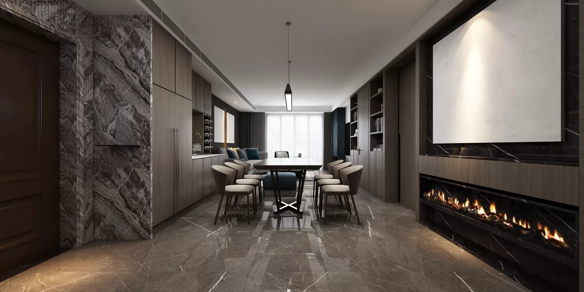 LIVING ROOM - MODERN STYLE - 654