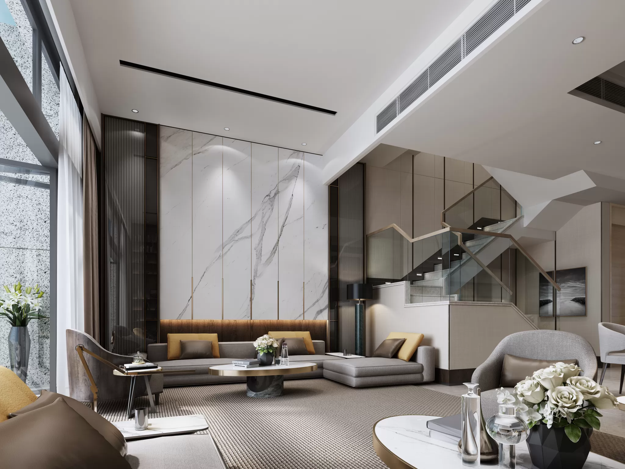 LIVING ROOM - MODERN STYLE - 663