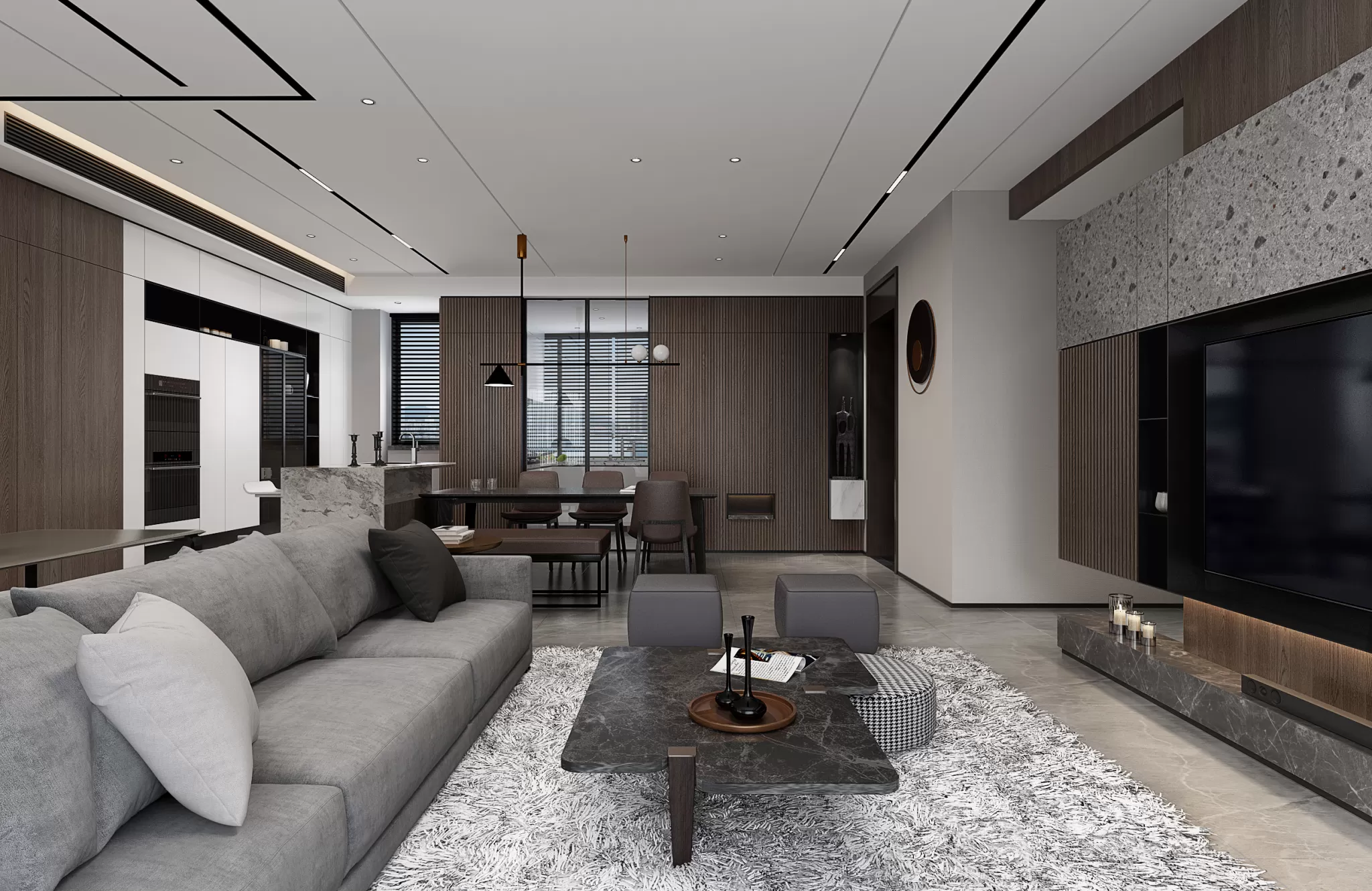 LIVING ROOM - MODERN STYLE - 674