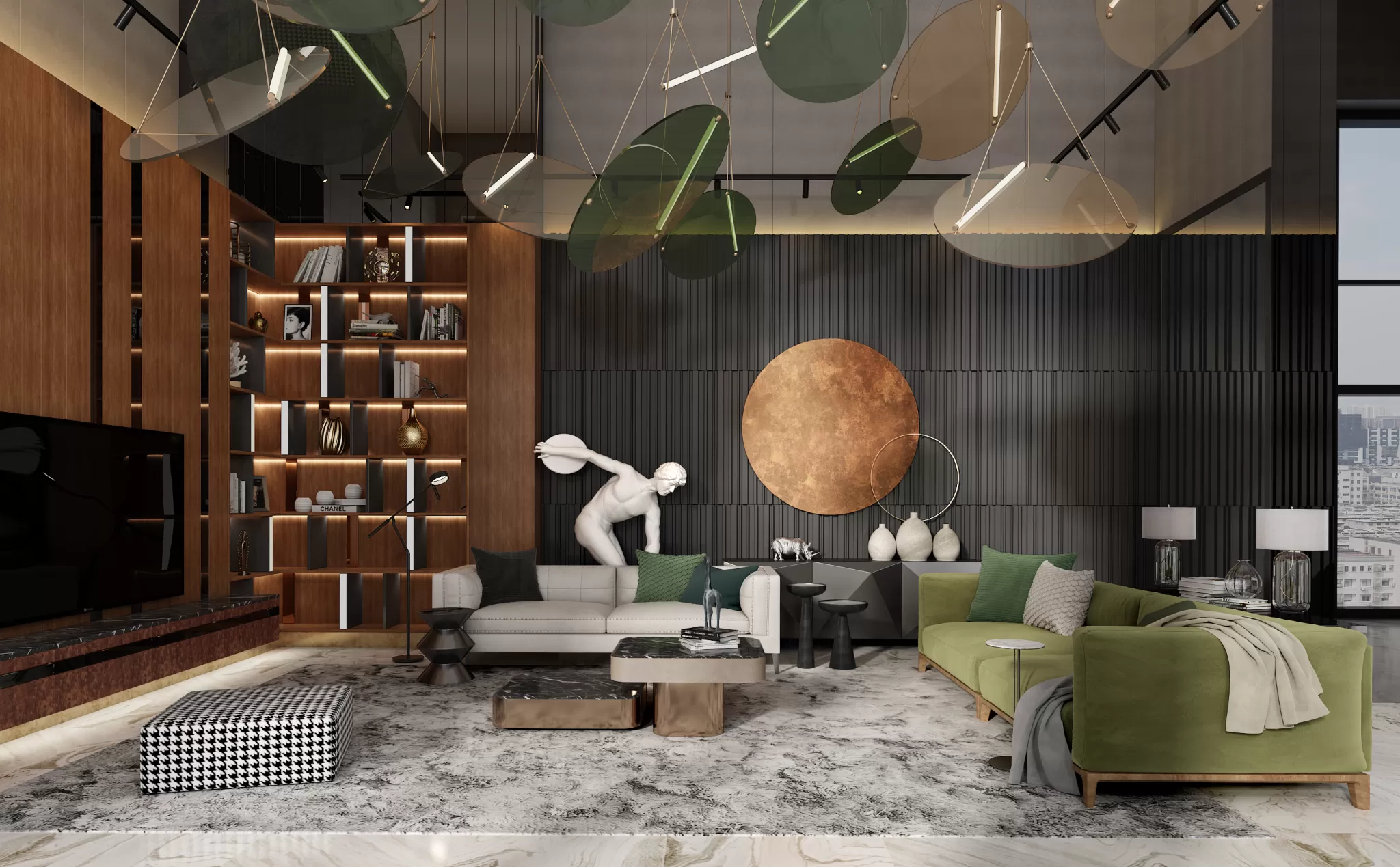 LIVING ROOM - MODERN STYLE - 684