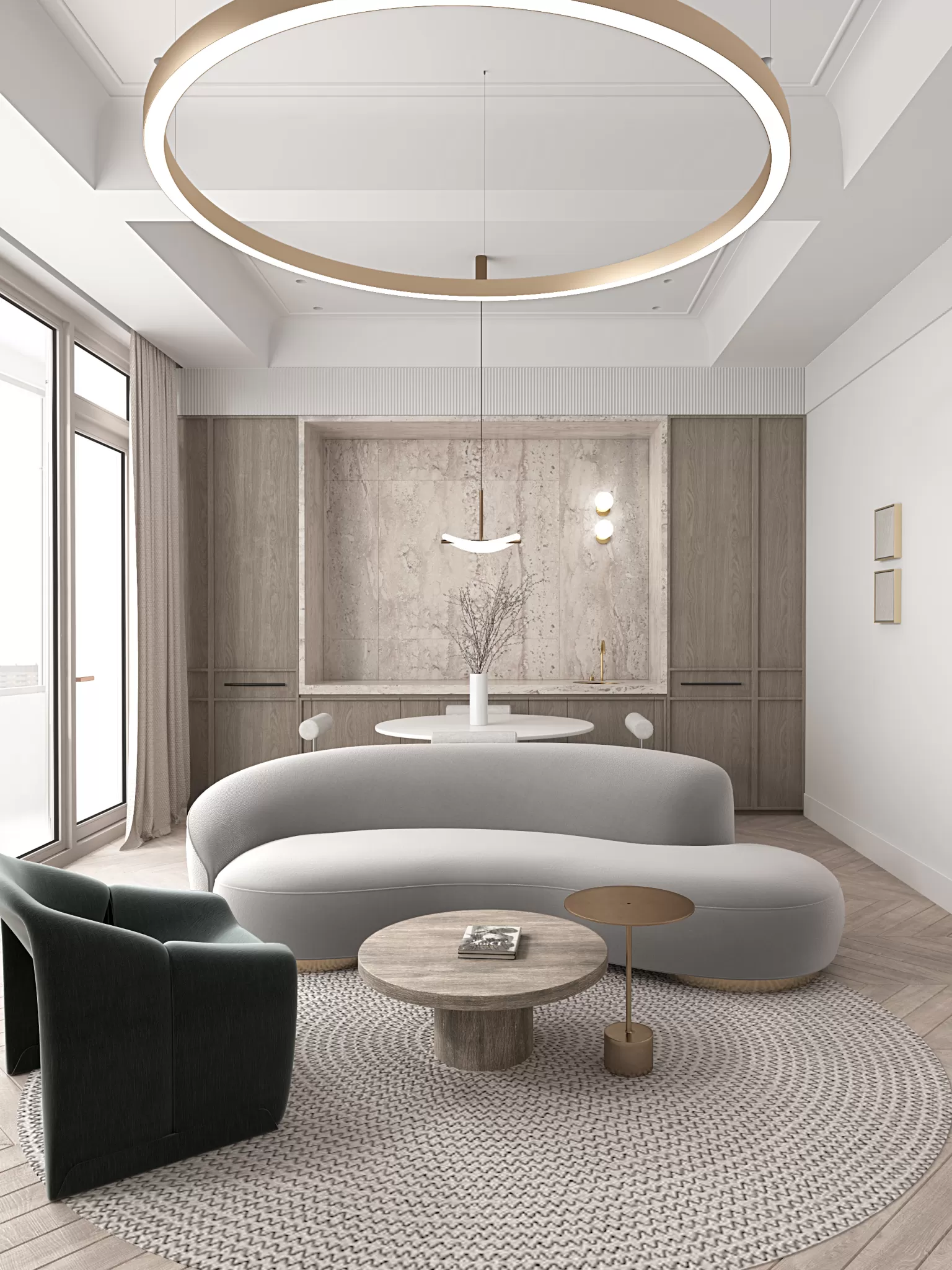 LIVING ROOM - MODERN STYLE - 692