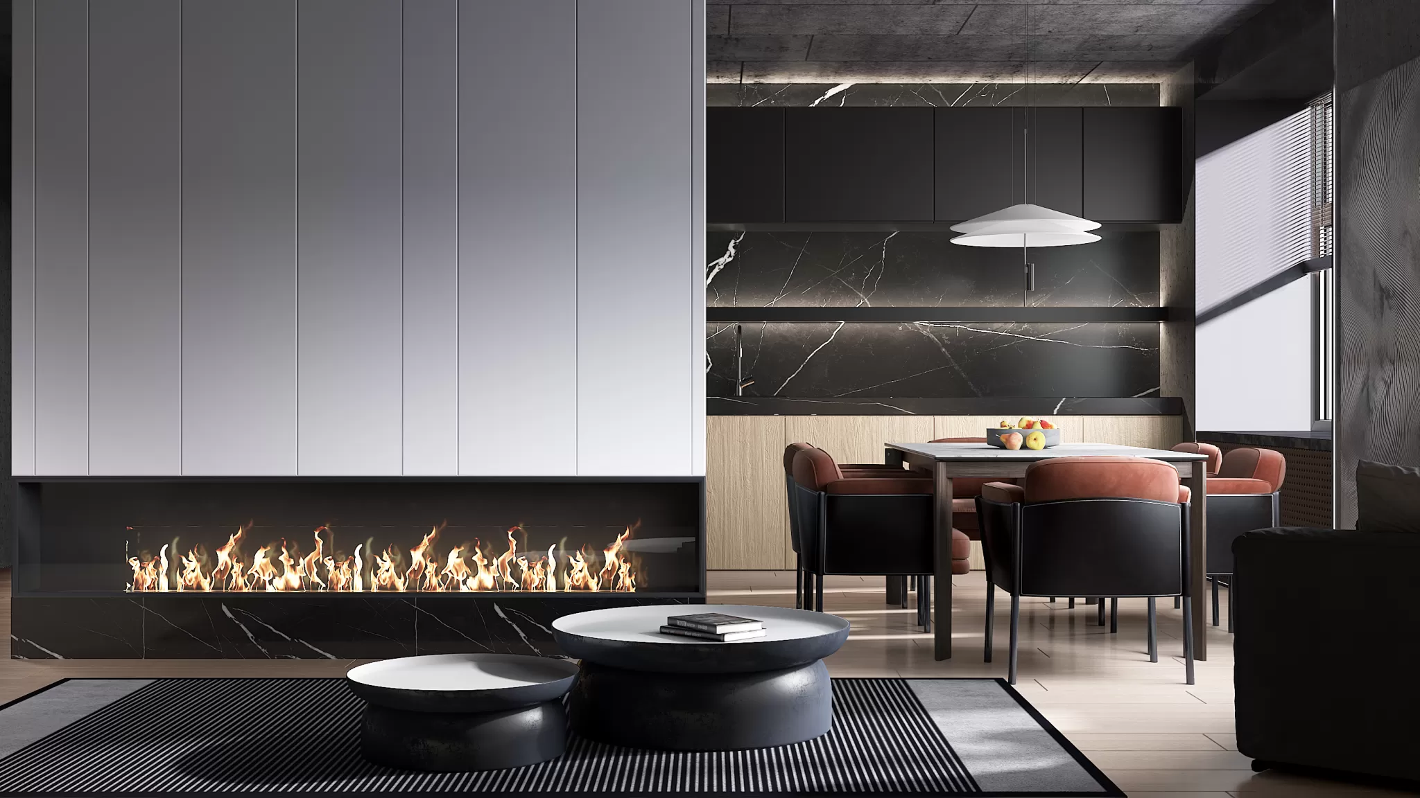 LIVING ROOM - MODERN STYLE - 696