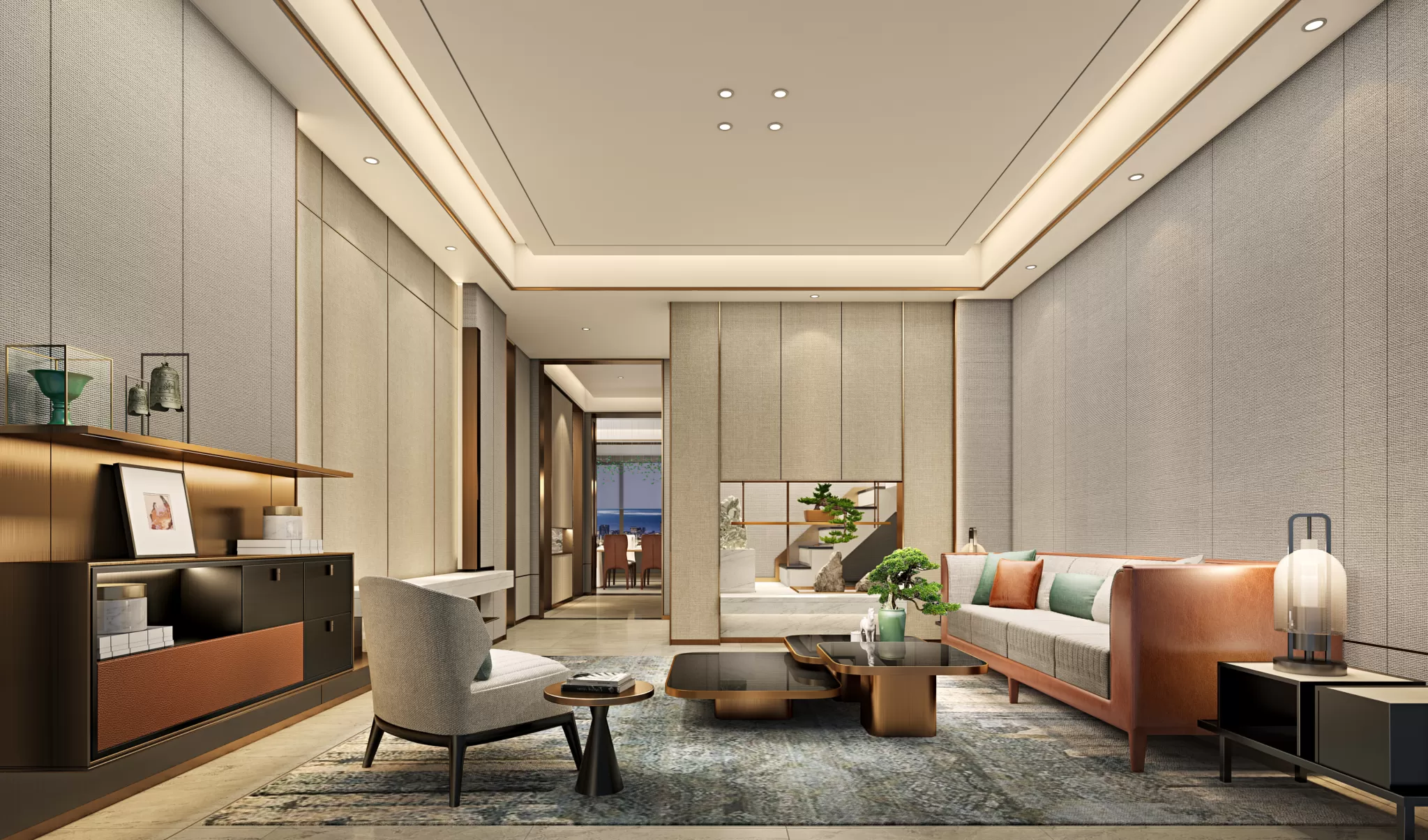 LIVING ROOM - MODERN STYLE - 706