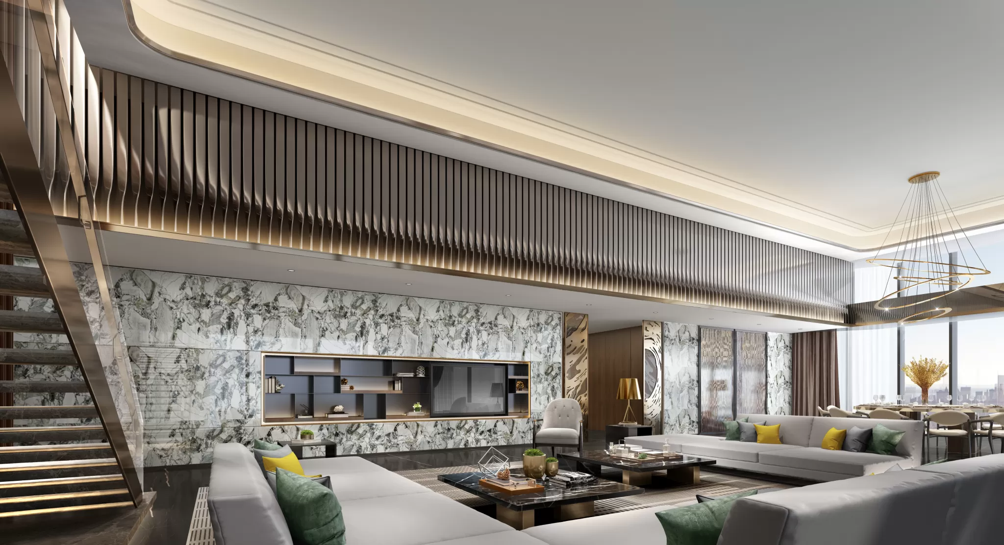 LIVING ROOM - MODERN STYLE - 708