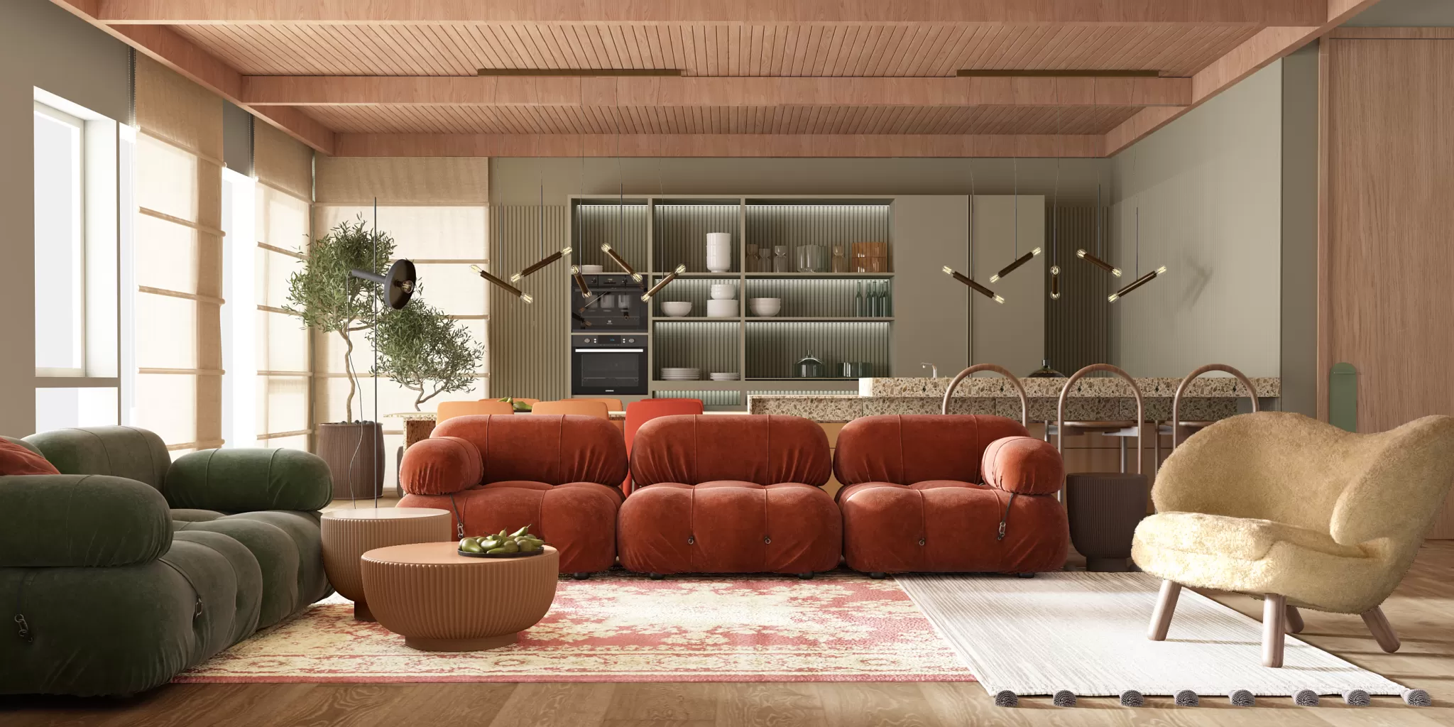 LIVING ROOM - MODERN STYLE - 719