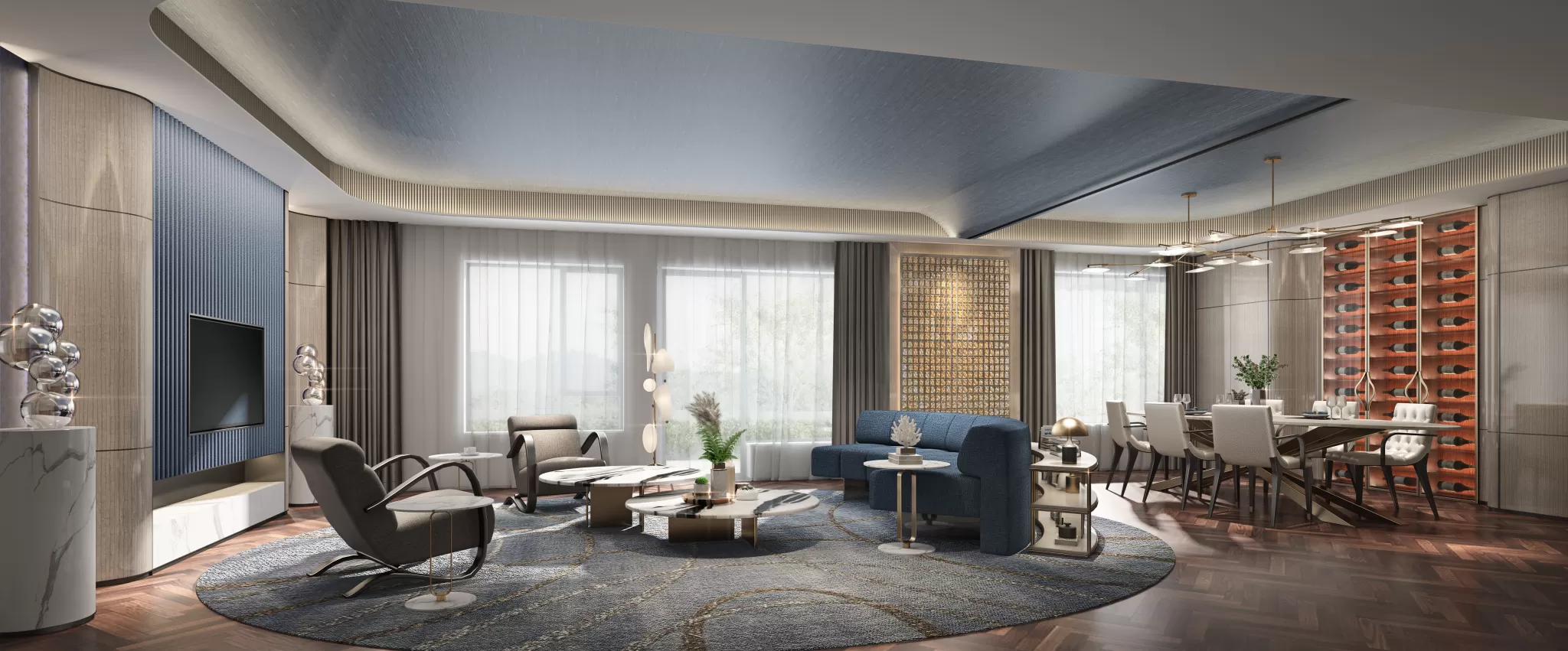 LIVING ROOM - MODERN STYLE - 725