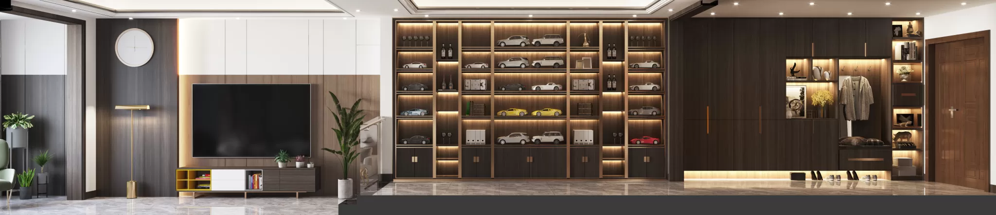 LIVING ROOM - MODERN STYLE - 726