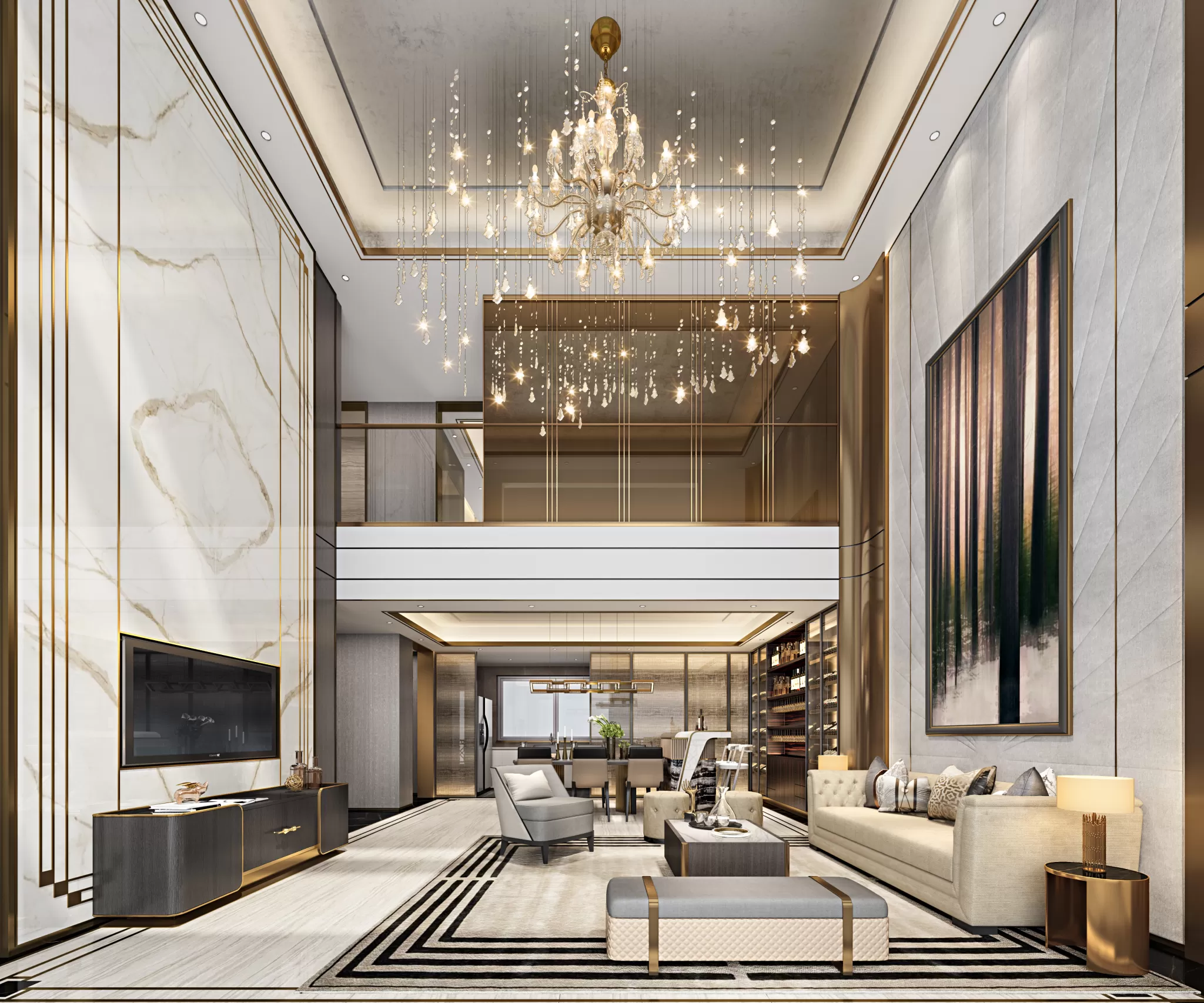 LIVING ROOM - MODERN STYLE - 731